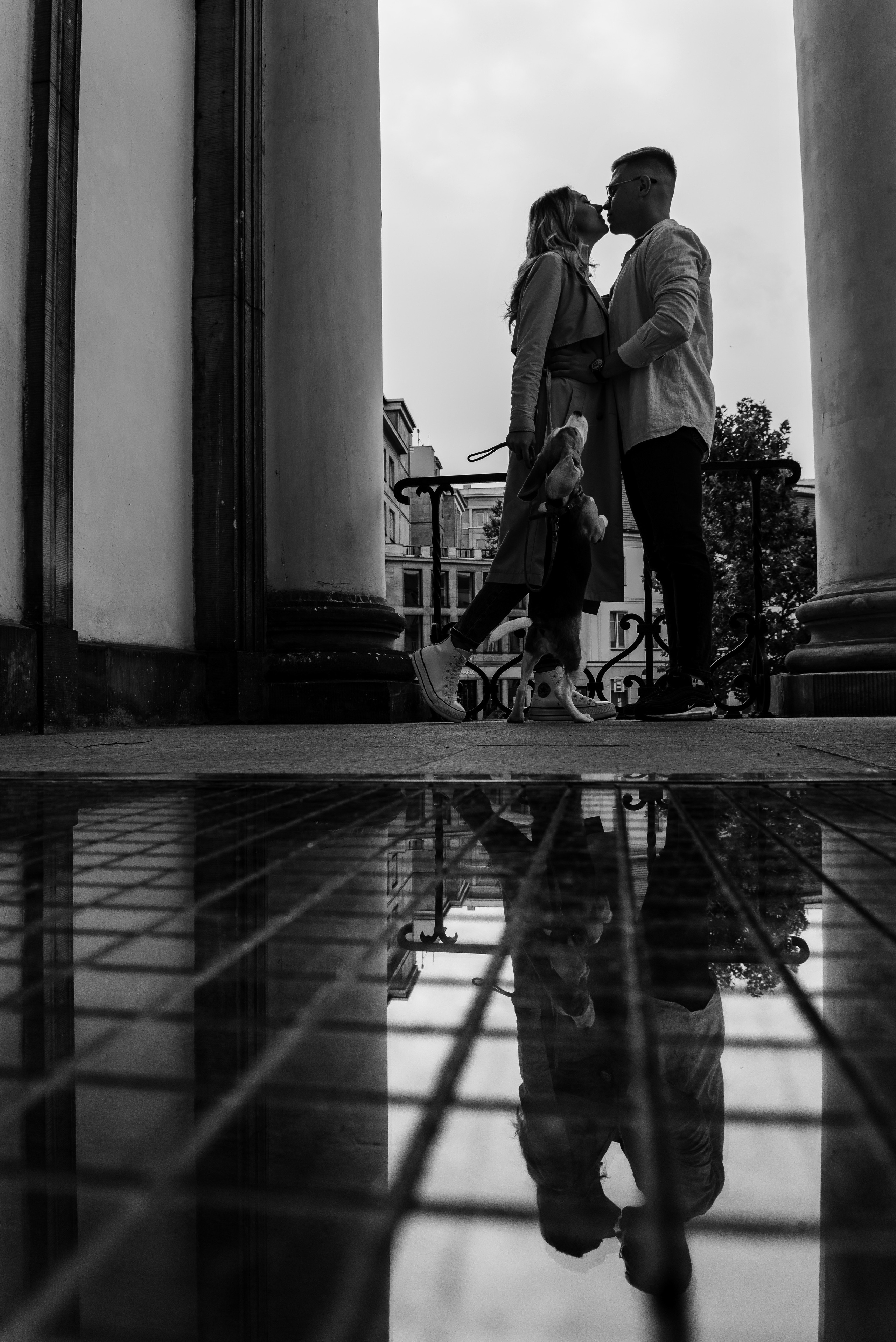 Love Story z pieskiem. NK Picture - Fotograf Lublin, Warszawa