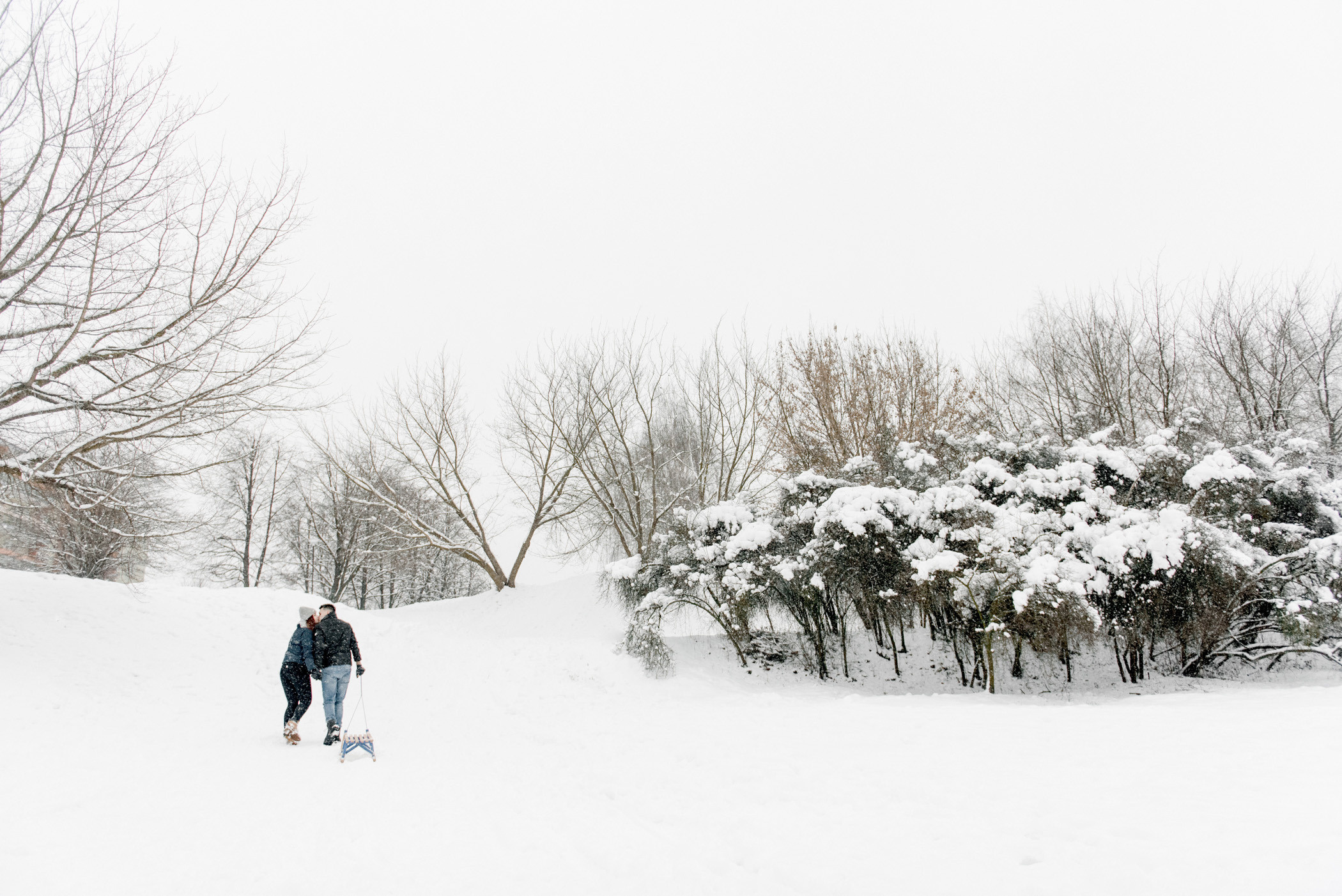 Zimowe Love Story A&P. NK Picture - Fotograf Lublin, Warszawa