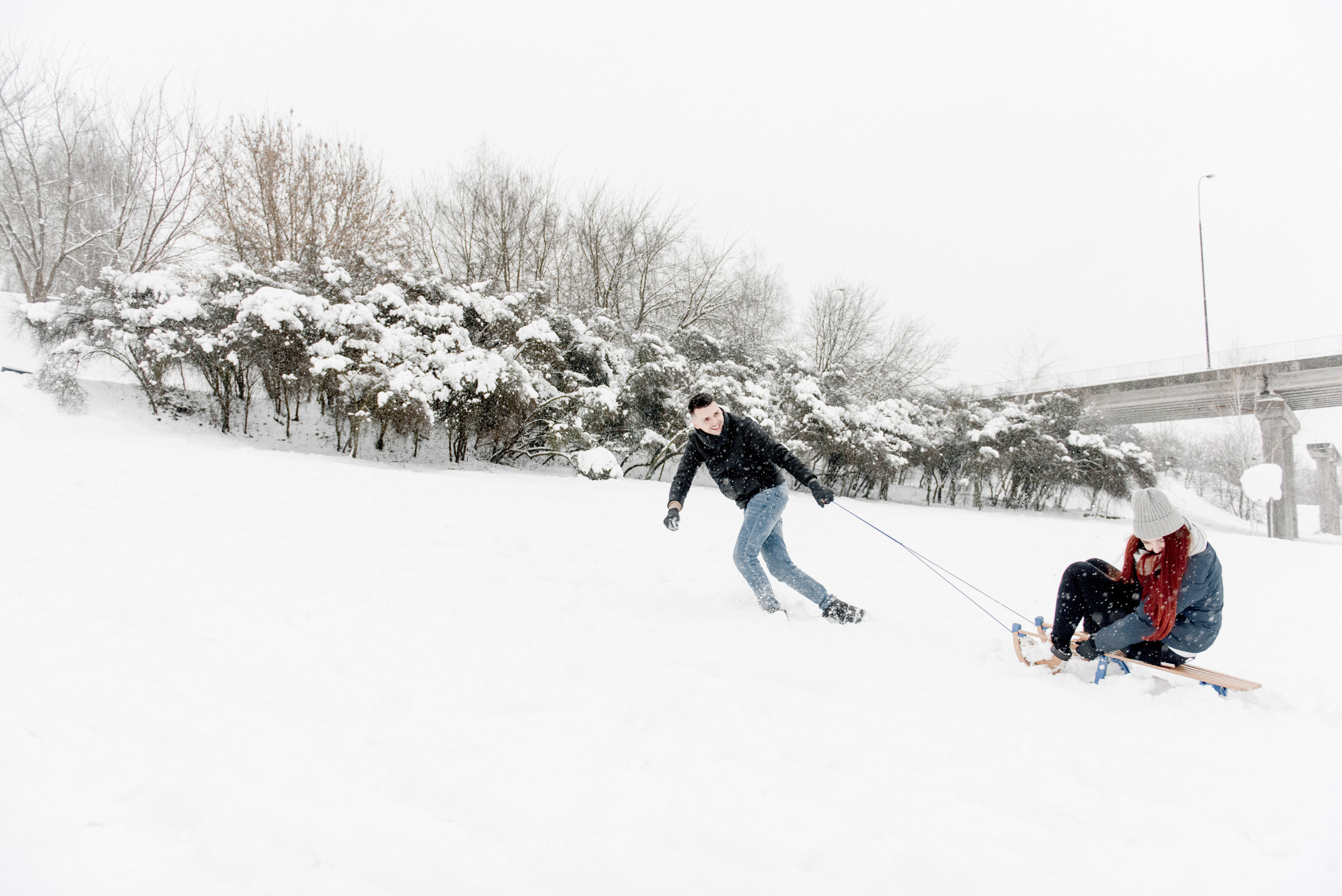 Zimowe Love Story A&P. NK Picture - Fotograf Lublin, Warszawa