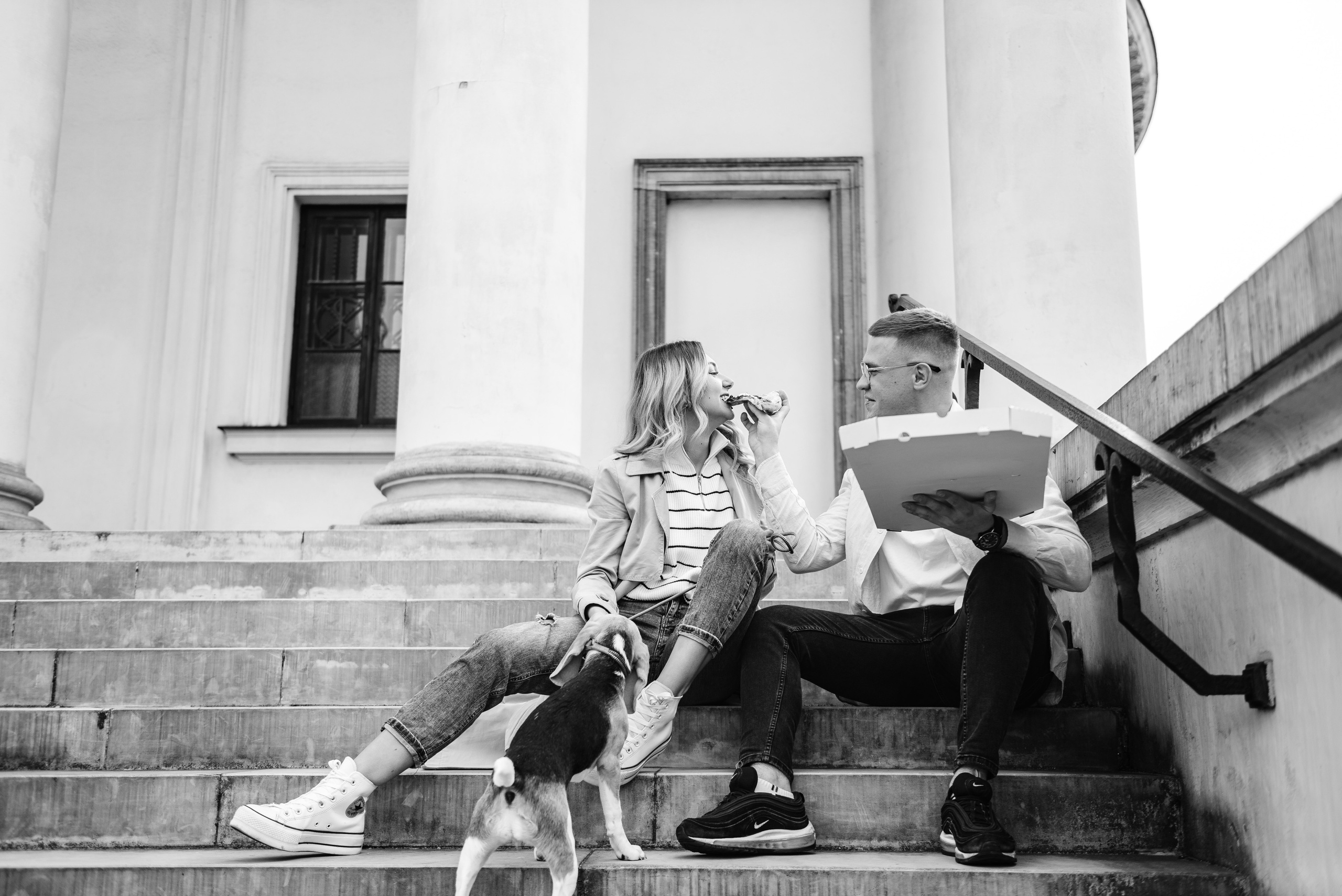 Love Story z pieskiem. NK Picture - Fotograf Lublin, Warszawa