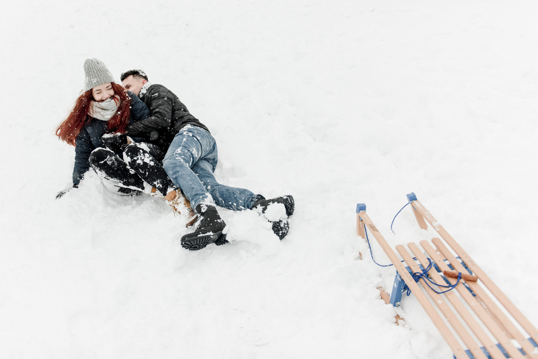 Zimowe Love Story A&P. NK Picture - Fotograf Lublin, Warszawa