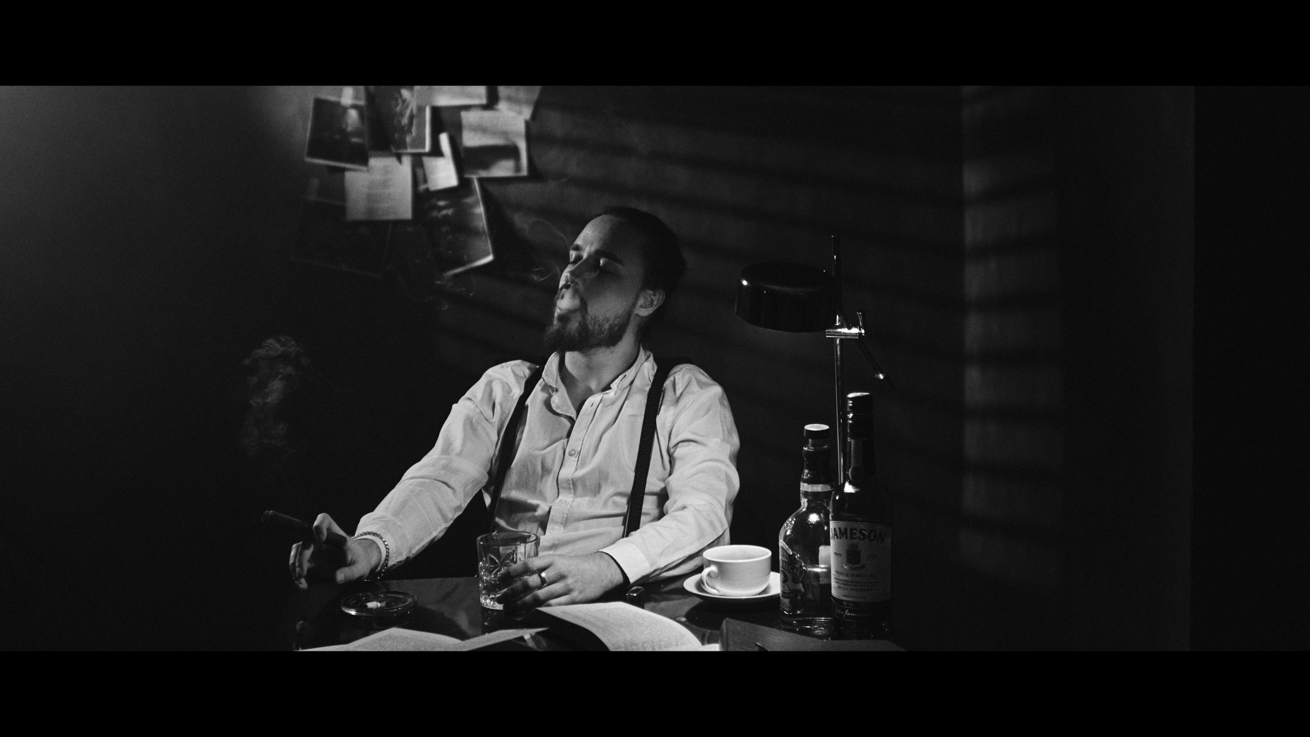 Олег. Кінопортрети в стилі нуар. Фотограф Евгений Хиль | Львов Киев Днепр | Eugene Hill | Yevhenii Khil