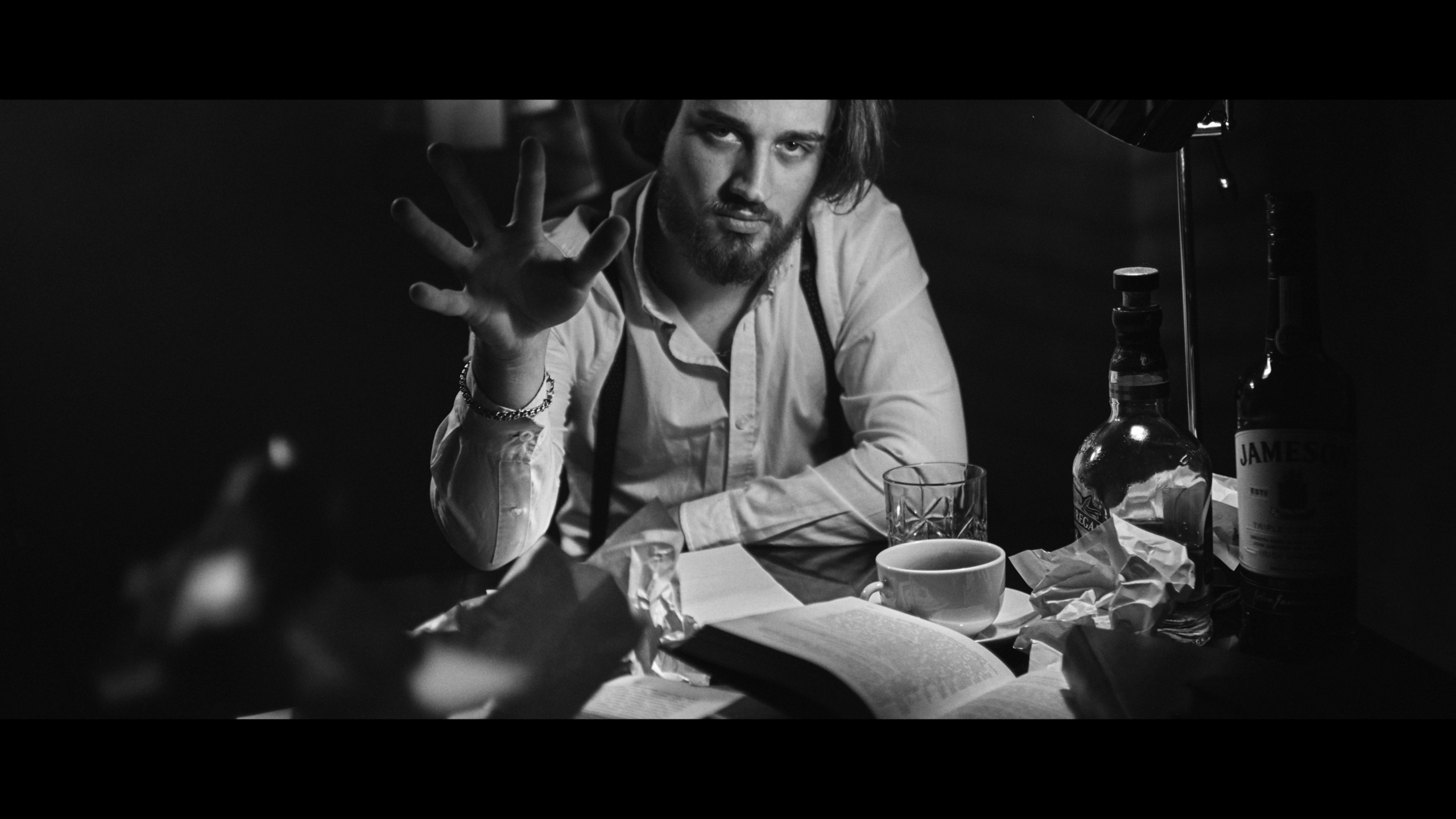 Олег. Кінопортрети в стилі нуар. Фотограф Евгений Хиль | Львов Киев Днепр | Eugene Hill | Yevhenii Khil