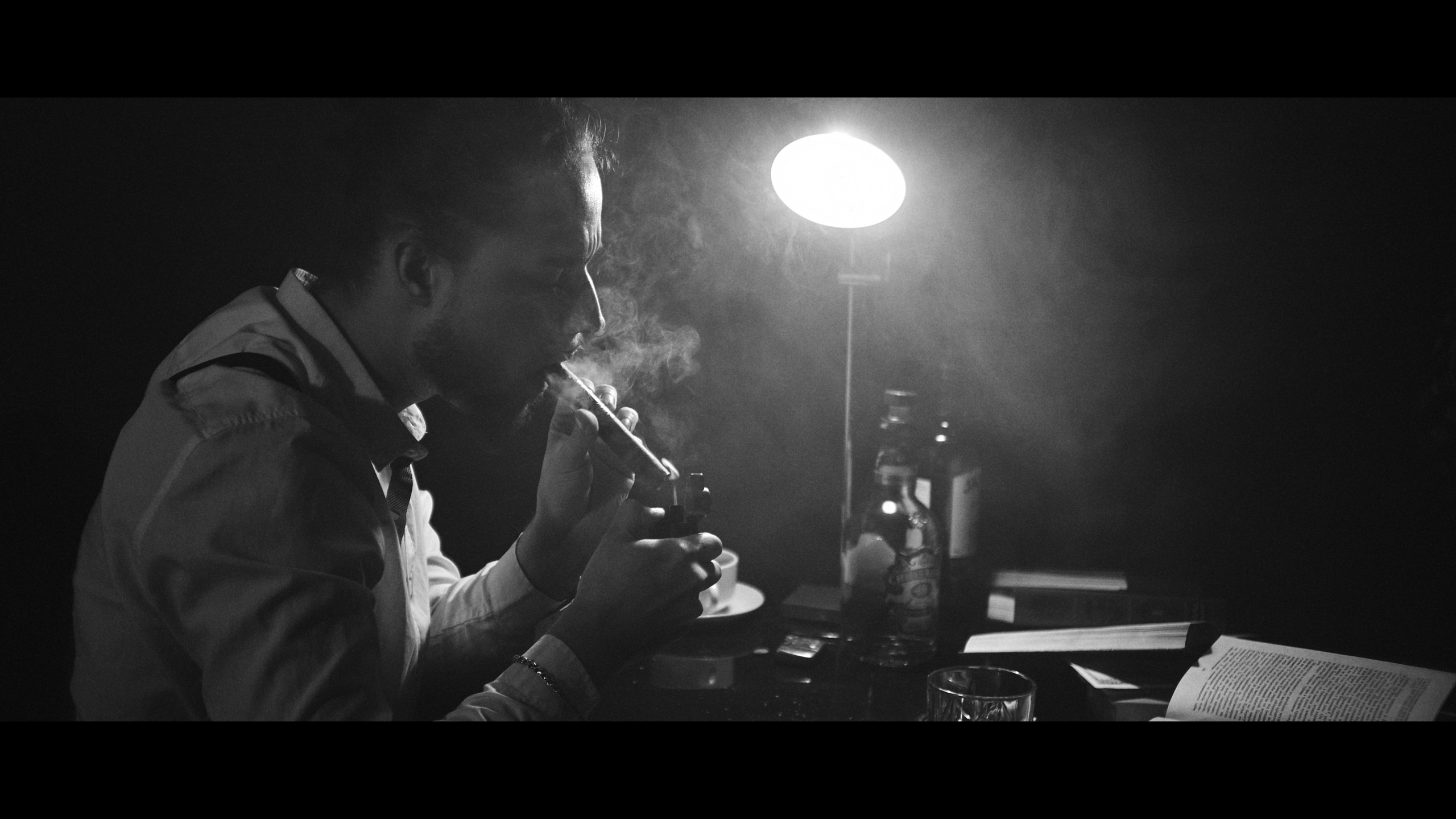 Олег. Кінопортрети в стилі нуар. Фотограф Евгений Хиль | Львов Киев Днепр | Eugene Hill | Yevhenii Khil