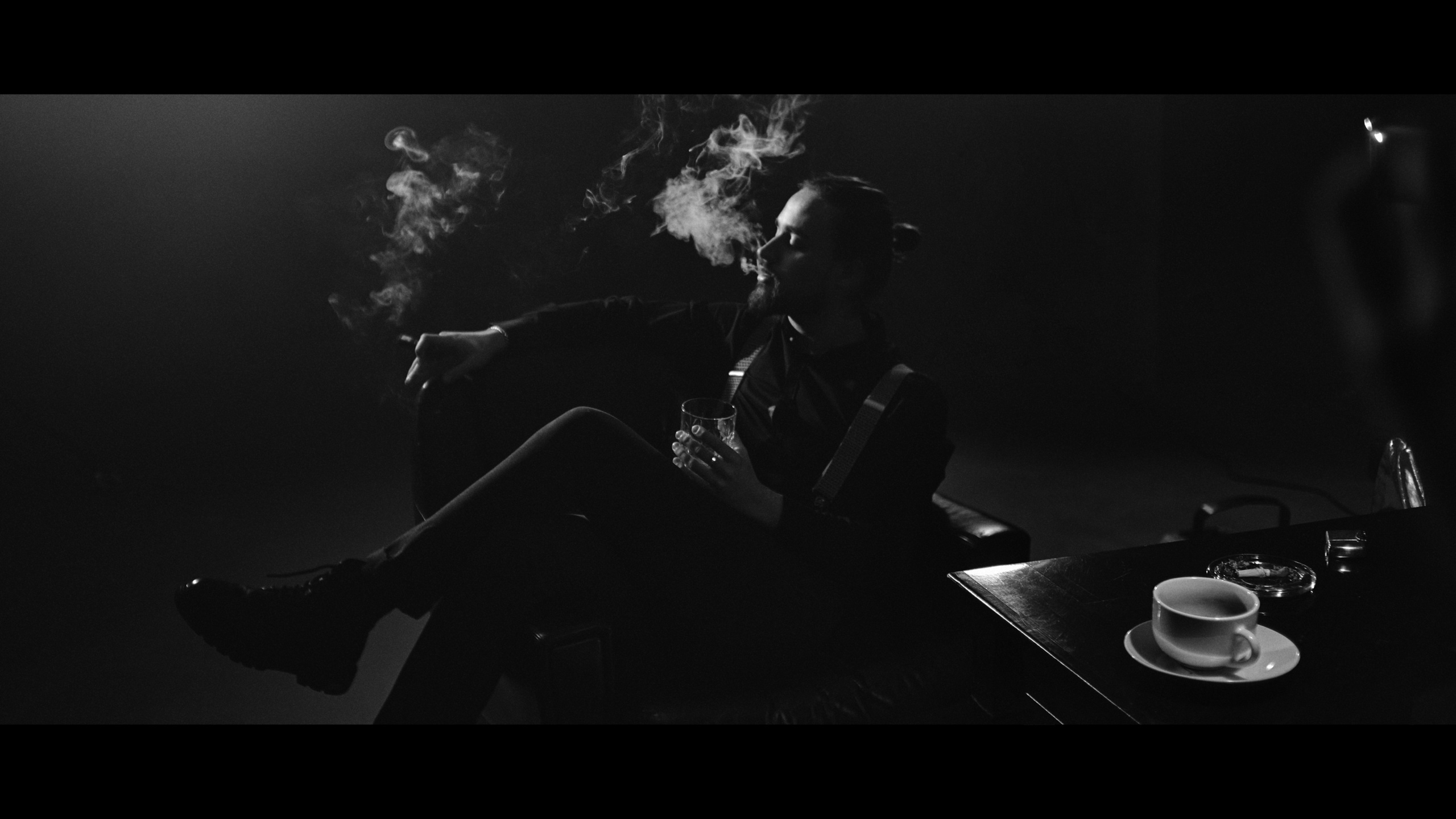 Олег. Кінопортрети в стилі нуар. Фотограф Евгений Хиль | Львов Киев Днепр | Eugene Hill | Yevhenii Khil