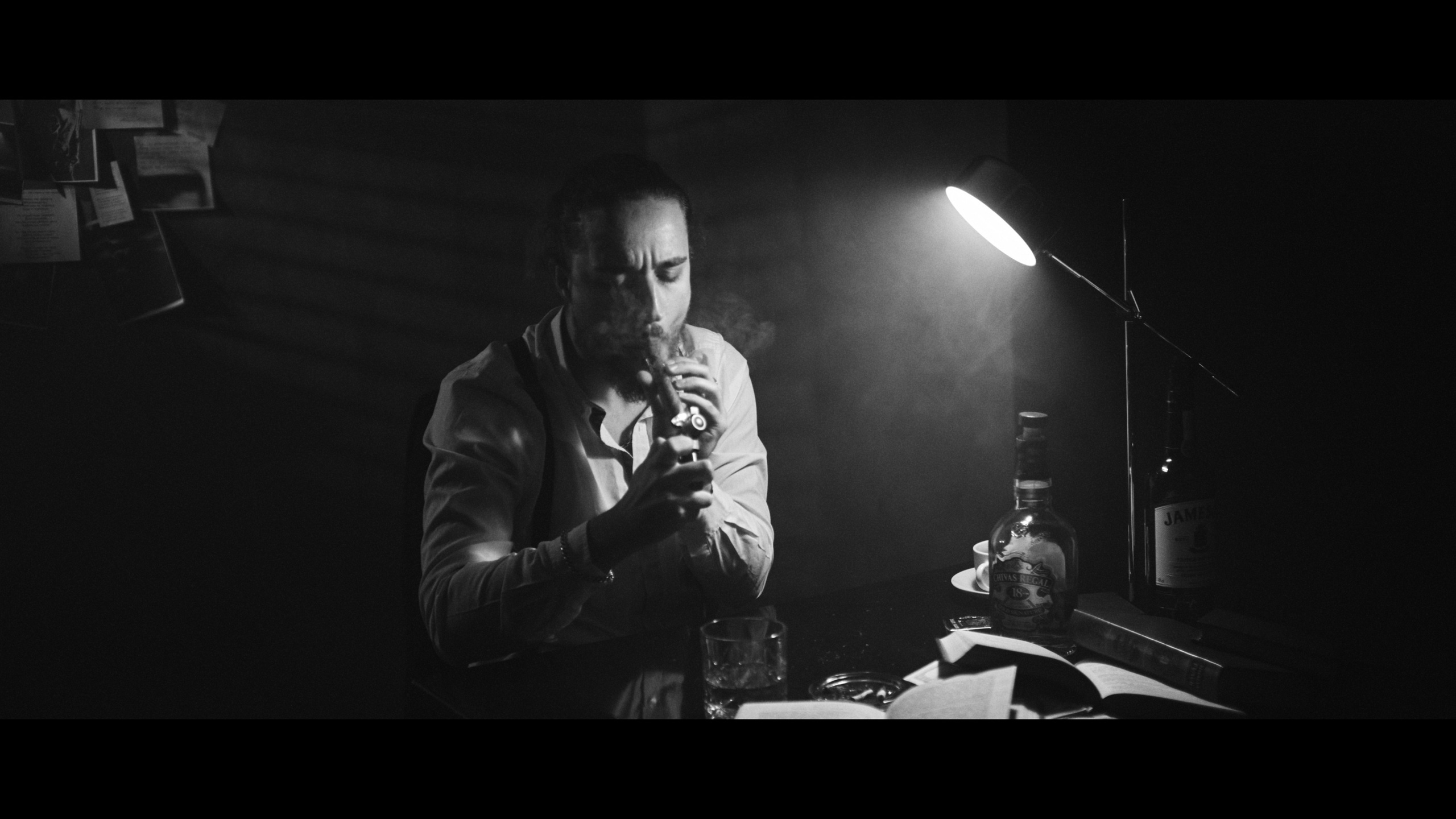 Олег. Кінопортрети в стилі нуар. Фотограф Евгений Хиль | Львов Киев Днепр | Eugene Hill | Yevhenii Khil