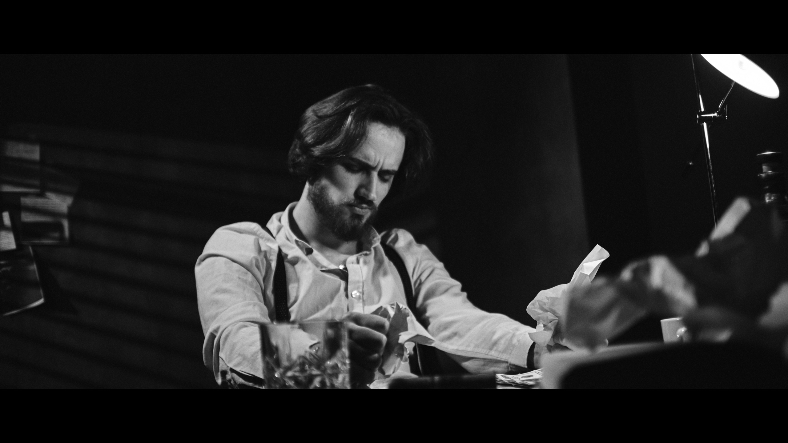 Олег. Кінопортрети в стилі нуар. Фотограф Евгений Хиль | Львов Киев Днепр | Eugene Hill | Yevhenii Khil