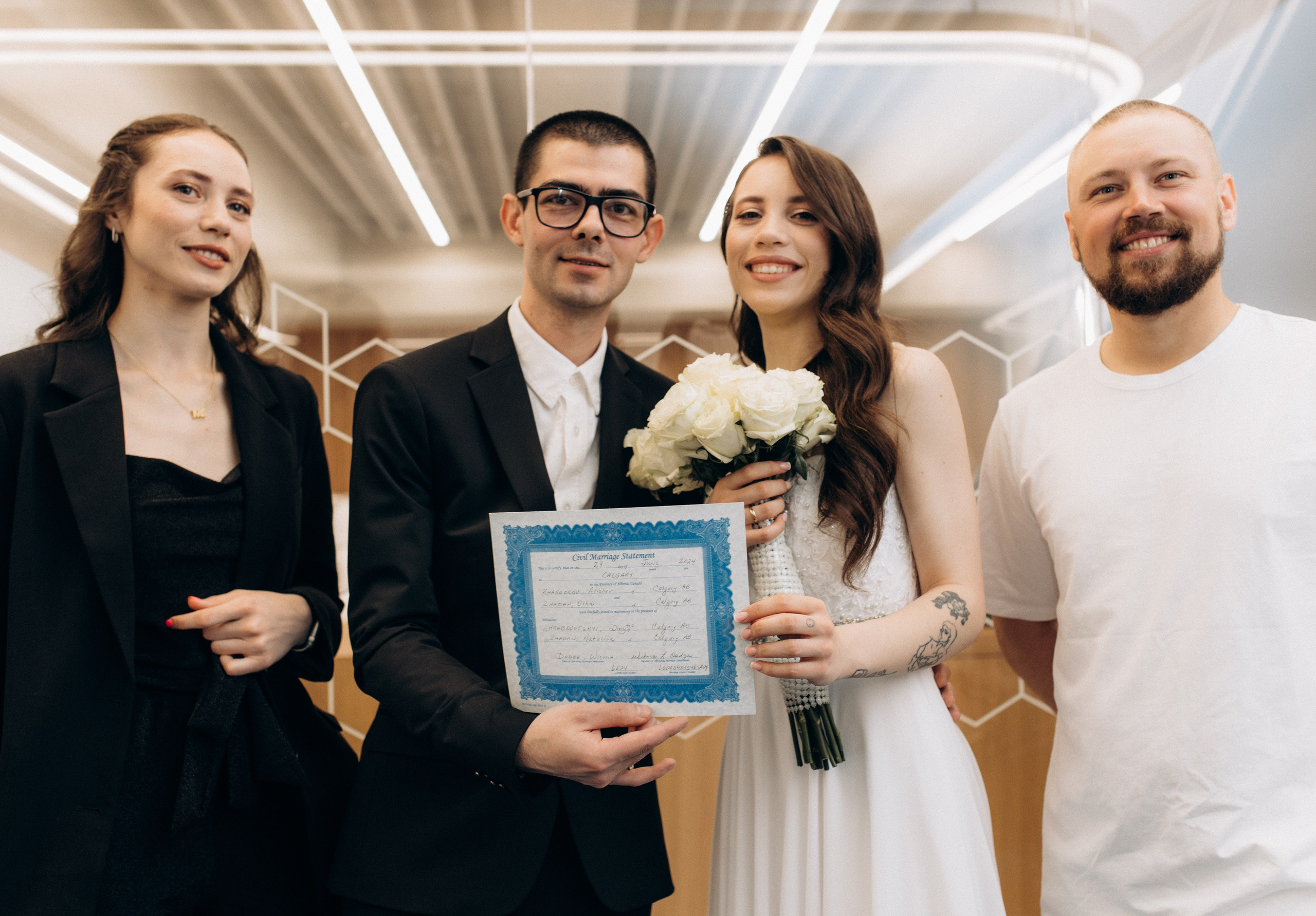 Olha & Ali. Wedding and family photographer in Calgary