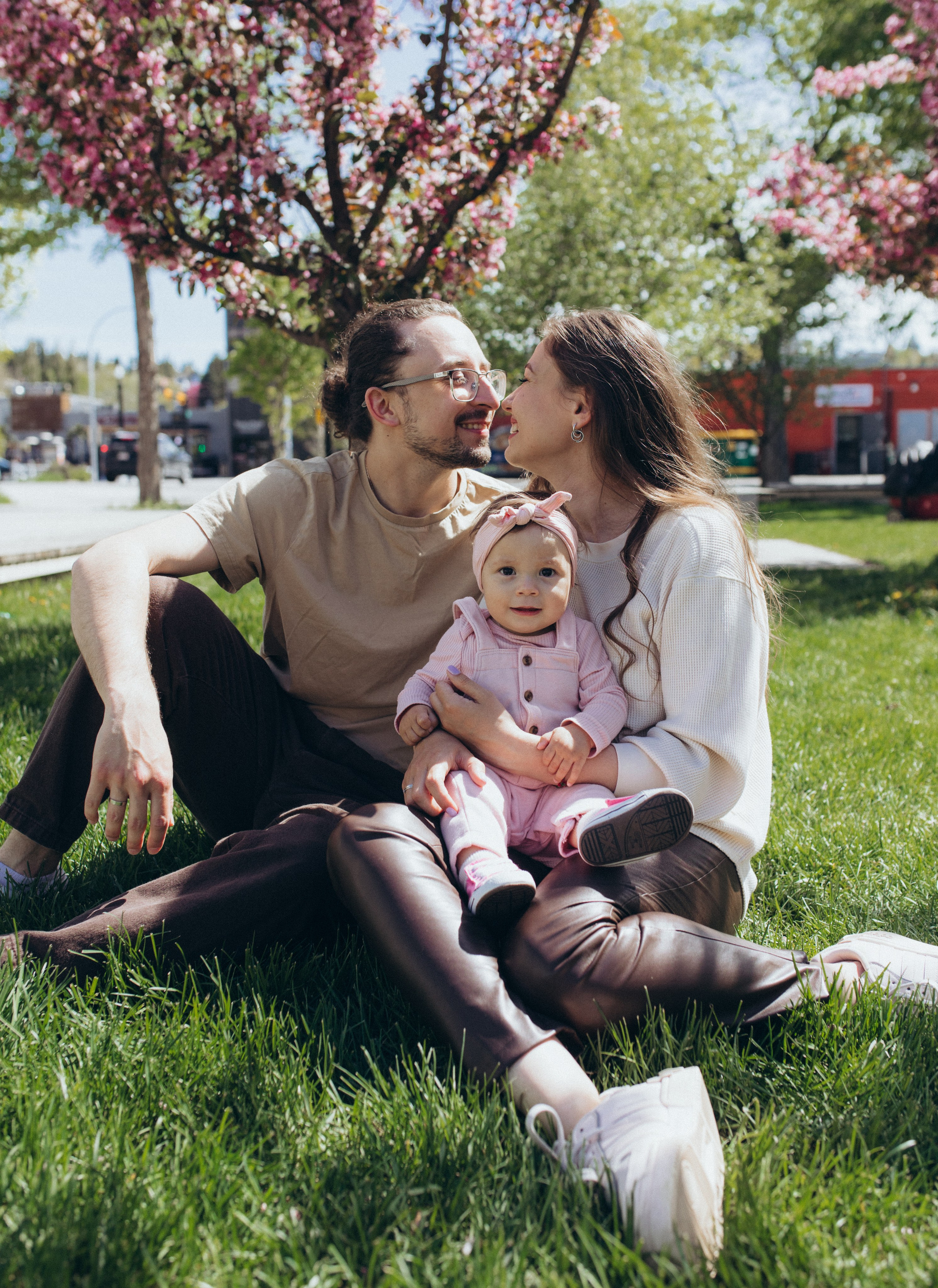 Family spring. Wedding and family photographer in Calgary