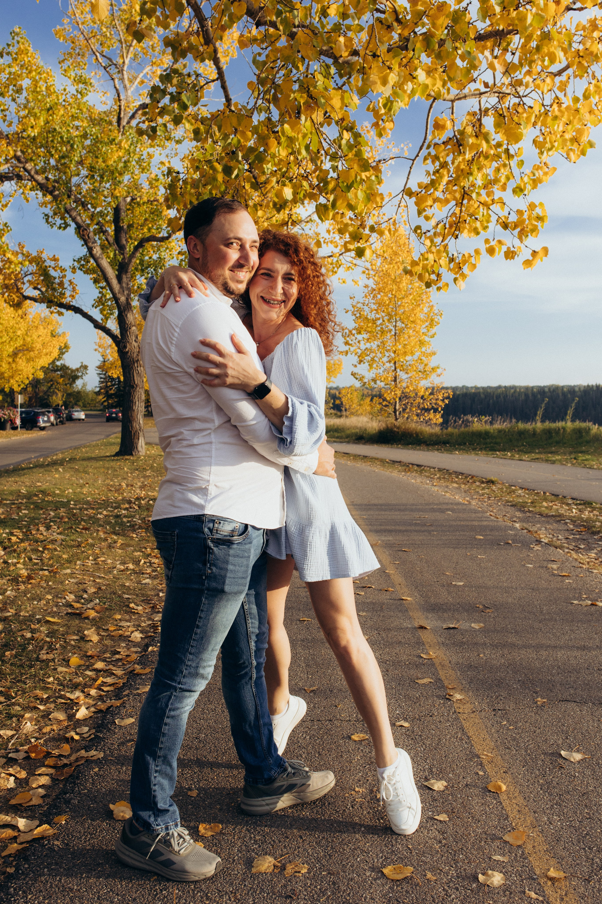 Autumn, Love Story. Wedding and family photographer in Calgary