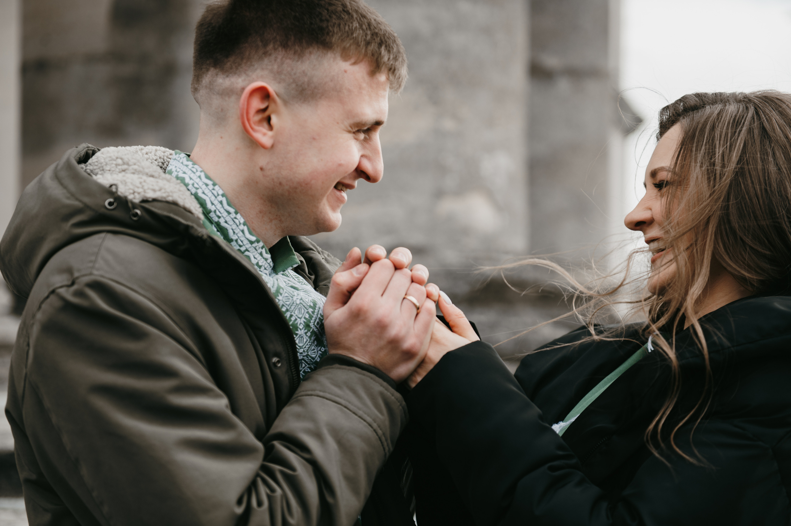 Наречені. Розписка в РАЦСі і прогулянкова фотосесія. Фотограф Роман Жосу Золочів