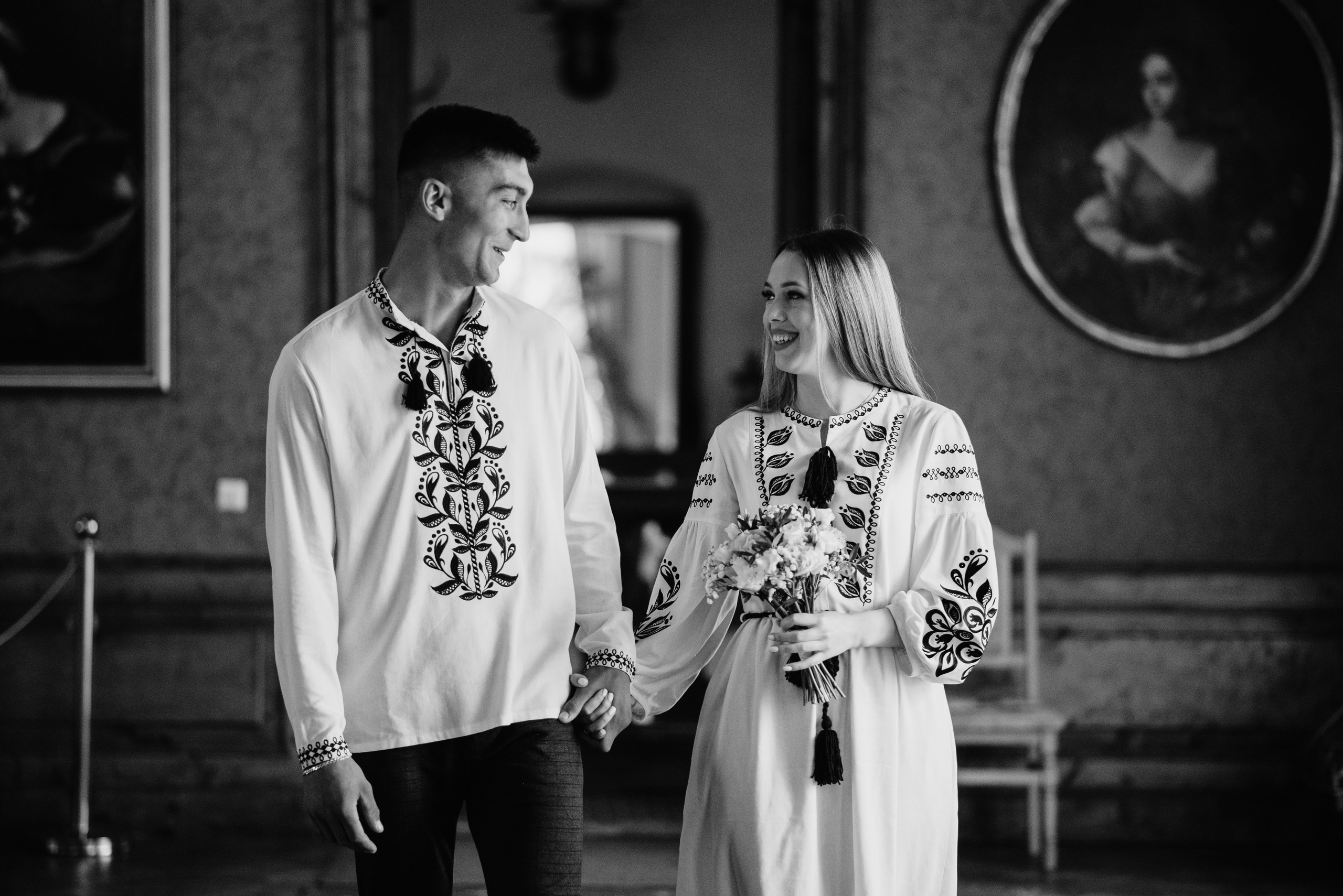 Іван та Людмила. Прогулянка на Золочівському замку. Фотограф Роман Жосу Золочів