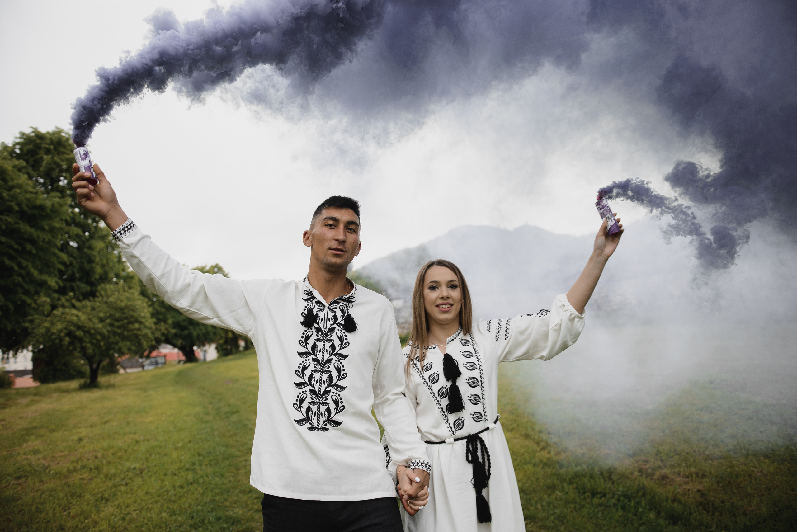 Іван та Людмила. Прогулянка на Золочівському замку. Фотограф Роман Жосу Золочів