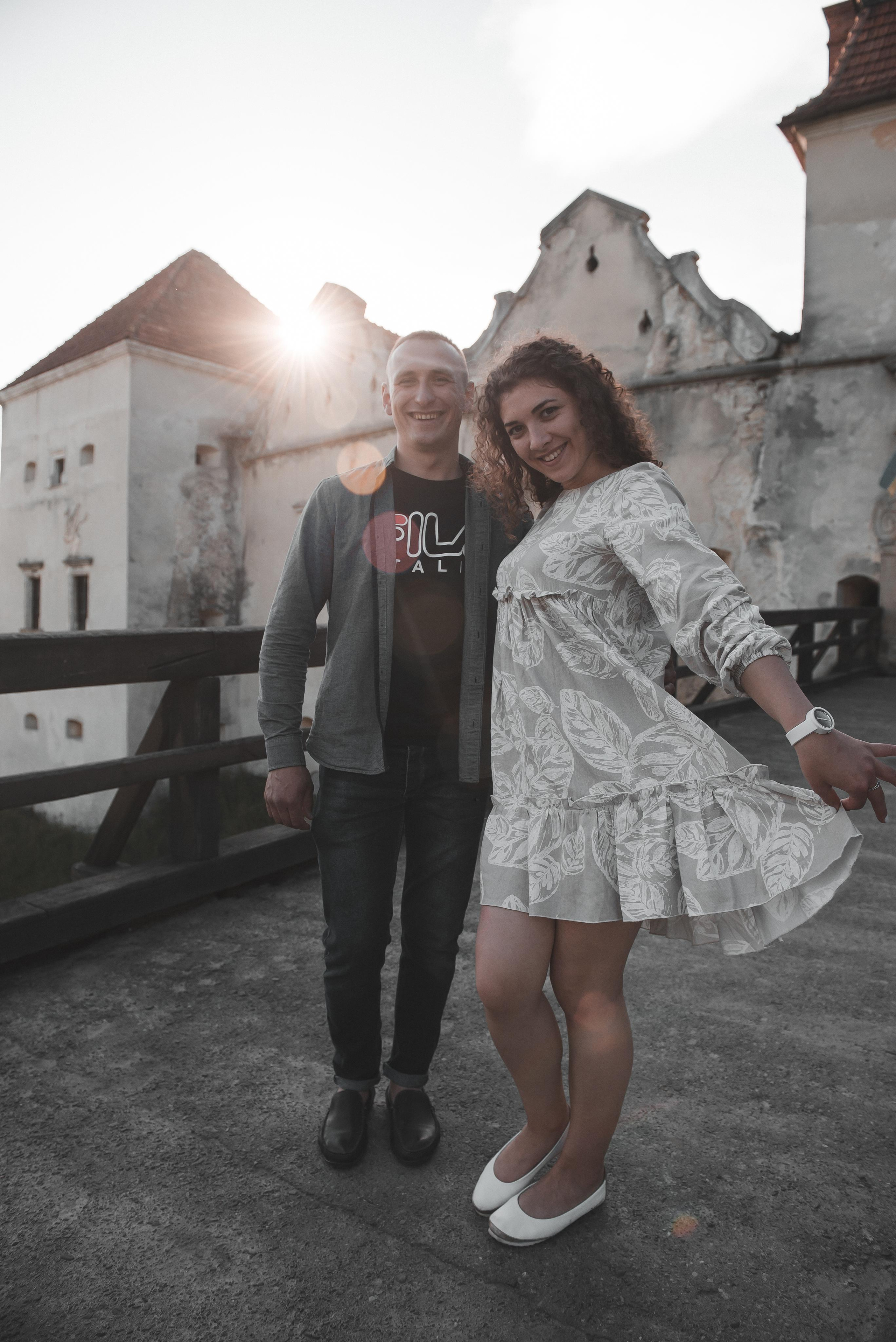 Михайло та Уляна (прогулянка). Фотограф Роман Жосу Золочів