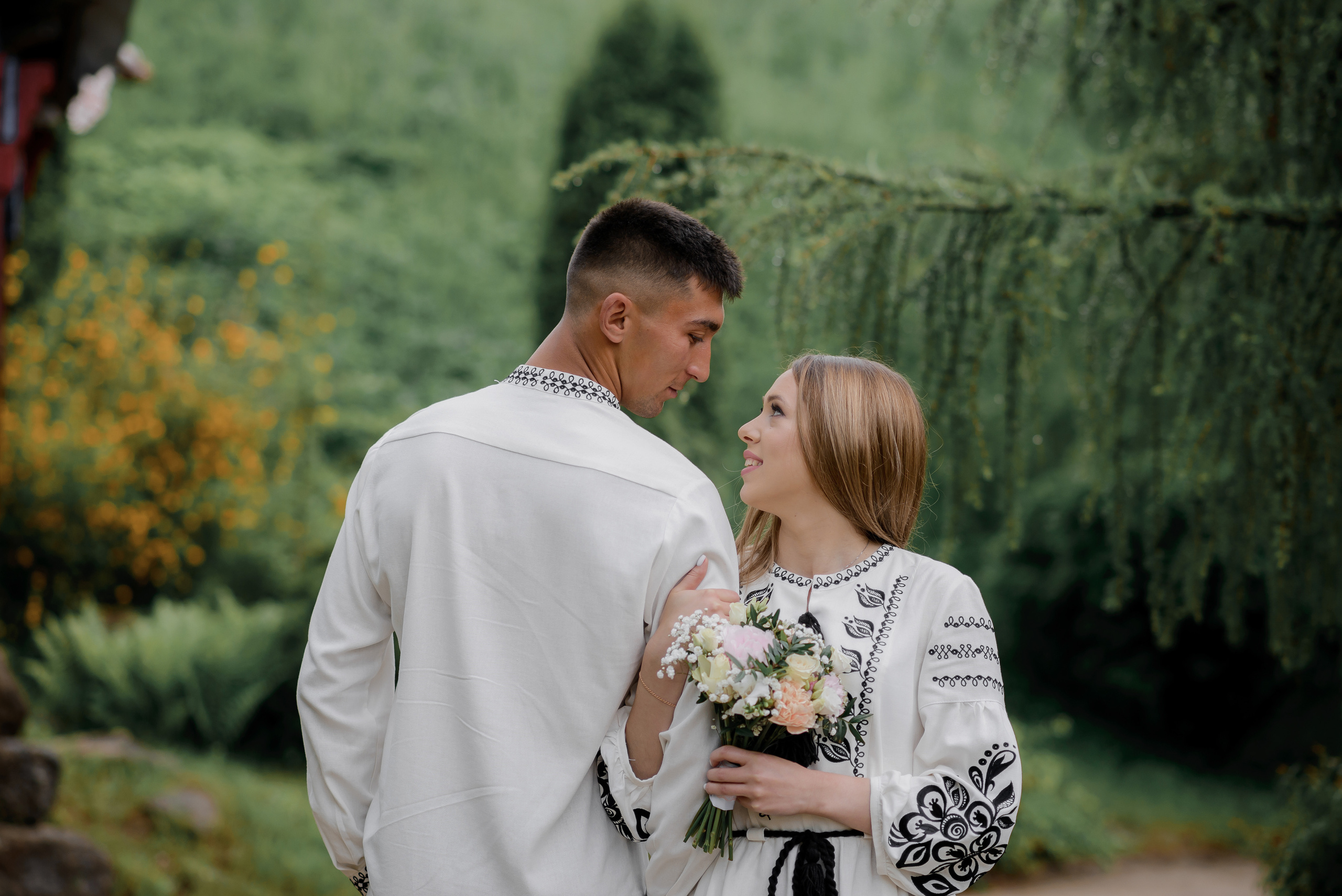 Іван та Людмила. Прогулянка на Золочівському замку. Фотограф Роман Жосу Золочів