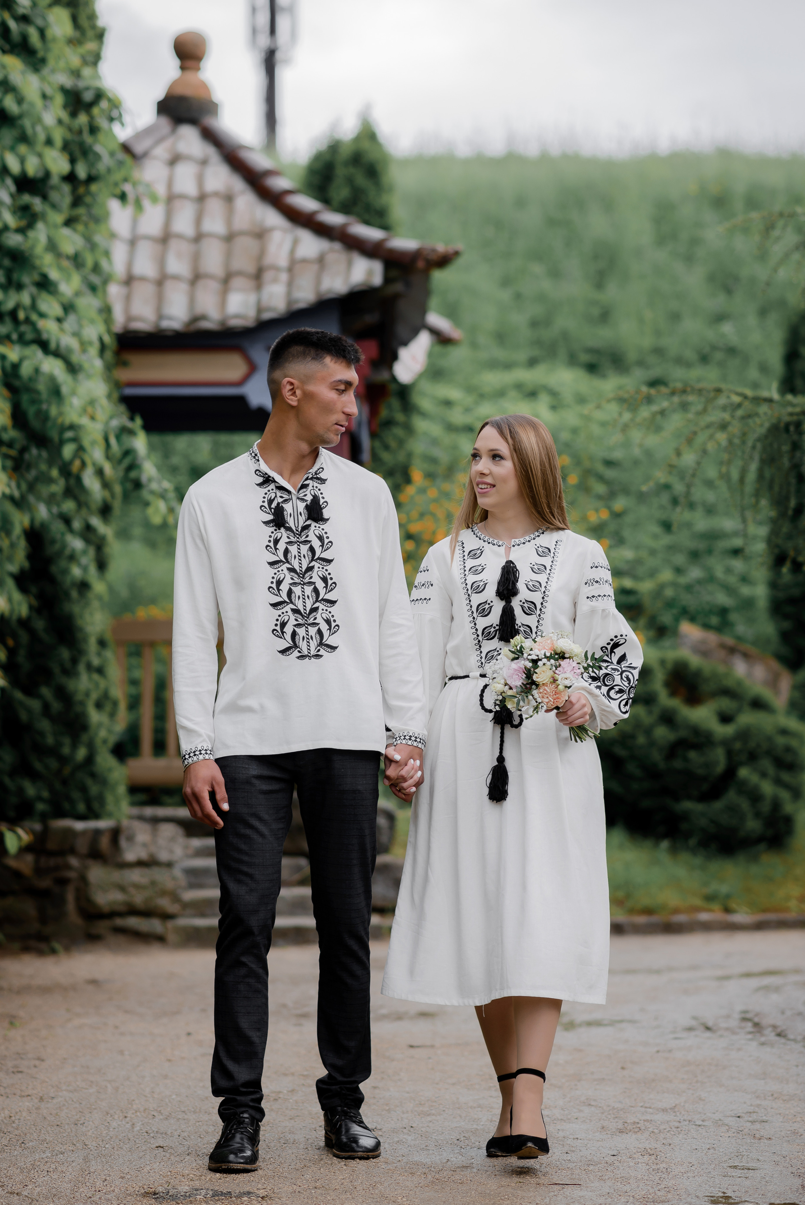 Іван та Людмила. Прогулянка на Золочівському замку. Фотограф Роман Жосу Золочів