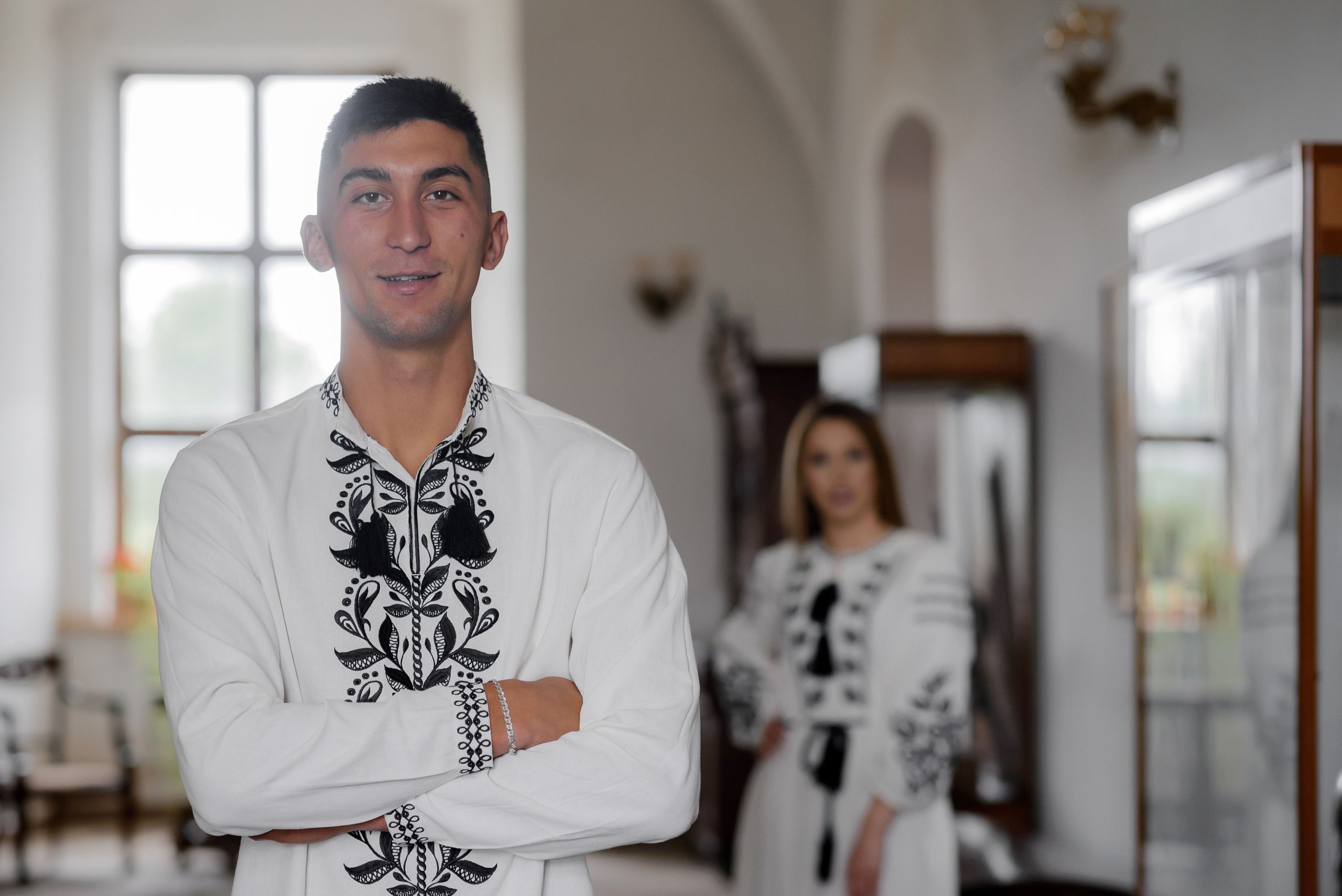 Іван та Людмила. Прогулянка на Золочівському замку. Фотограф Роман Жосу Золочів