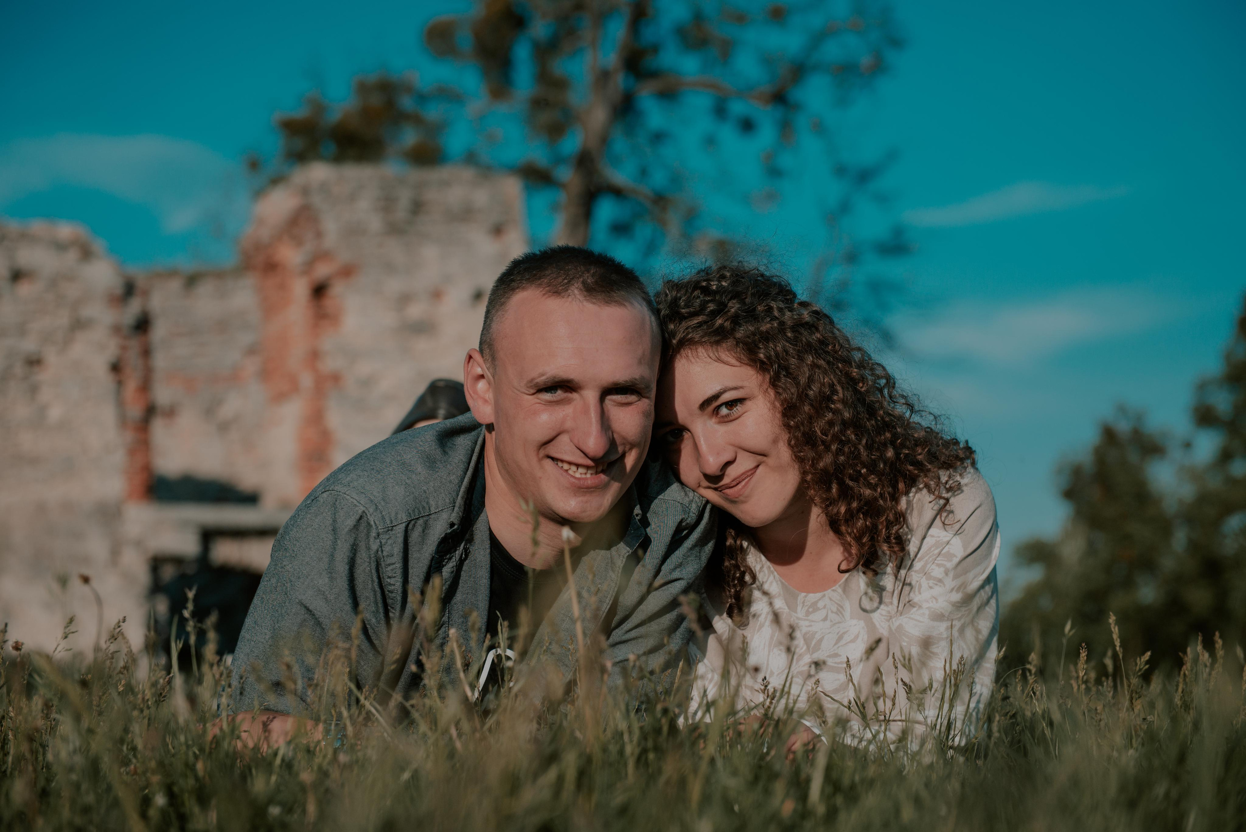 Михайло та Уляна (прогулянка). Фотограф Роман Жосу Золочів