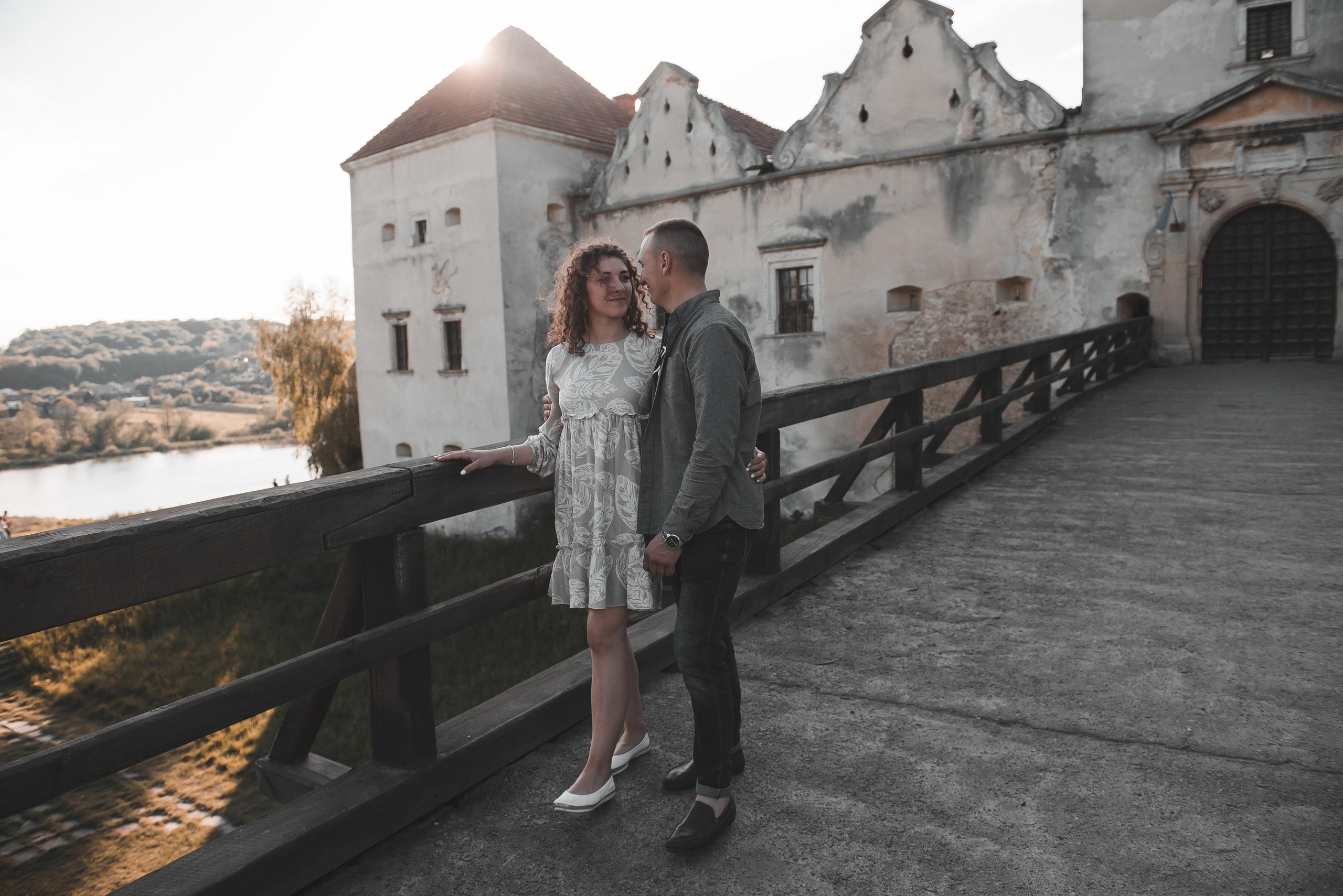 Михайло та Уляна (прогулянка). Фотограф Роман Жосу Золочів