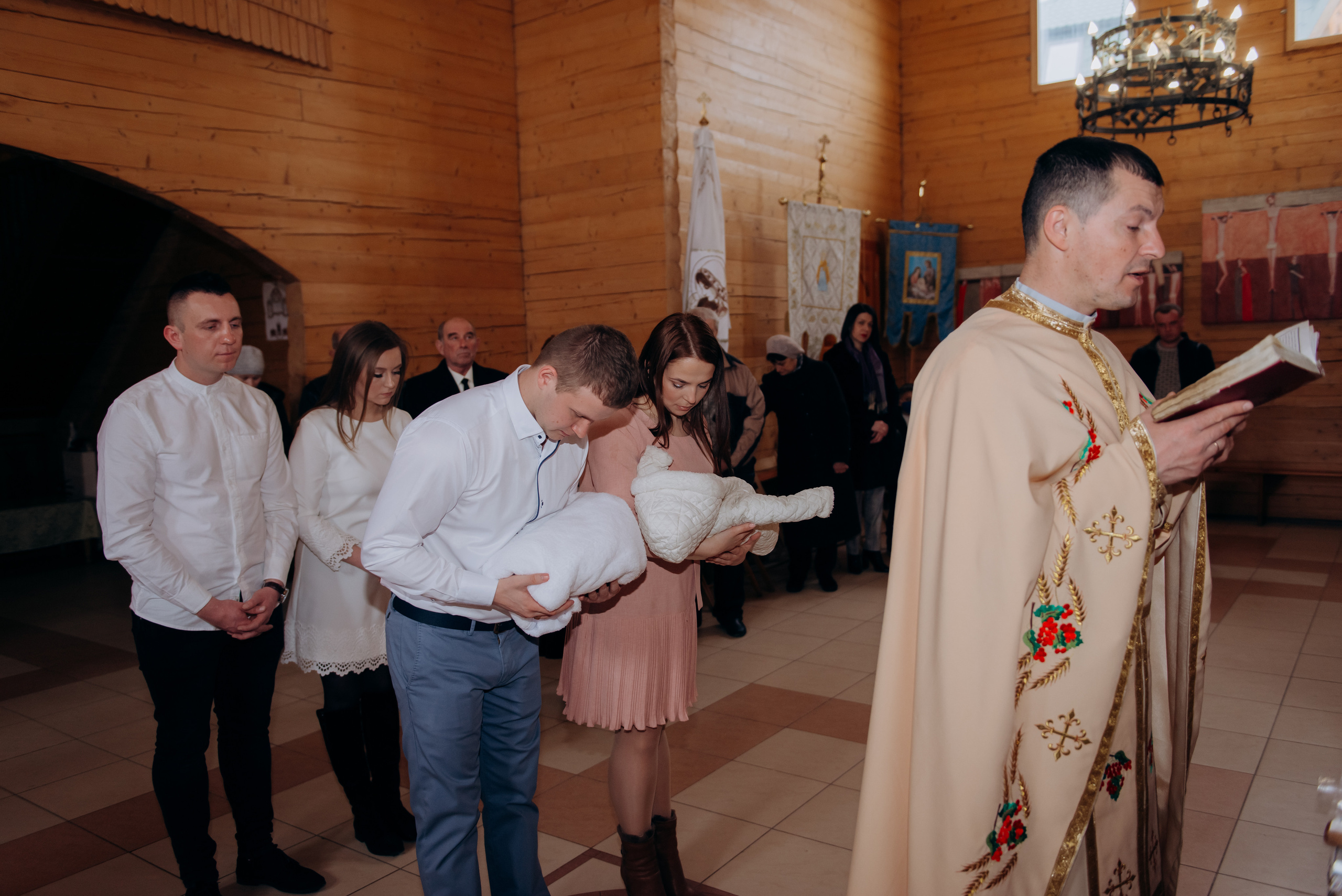 Хрещення Іларії. Фотограф Роман Жосу Золочів