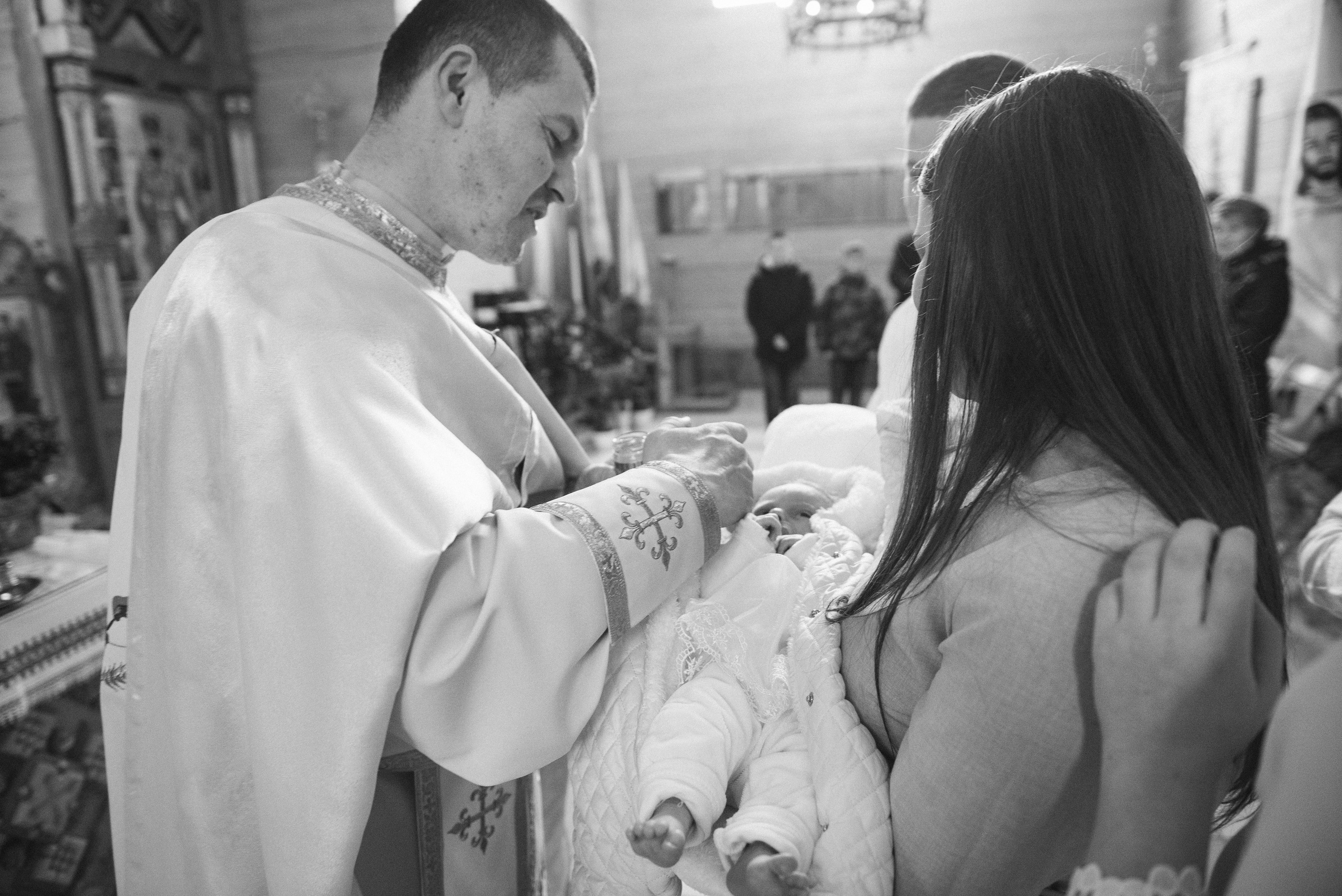 Хрещення Іларії. Фотограф Роман Жосу Золочів