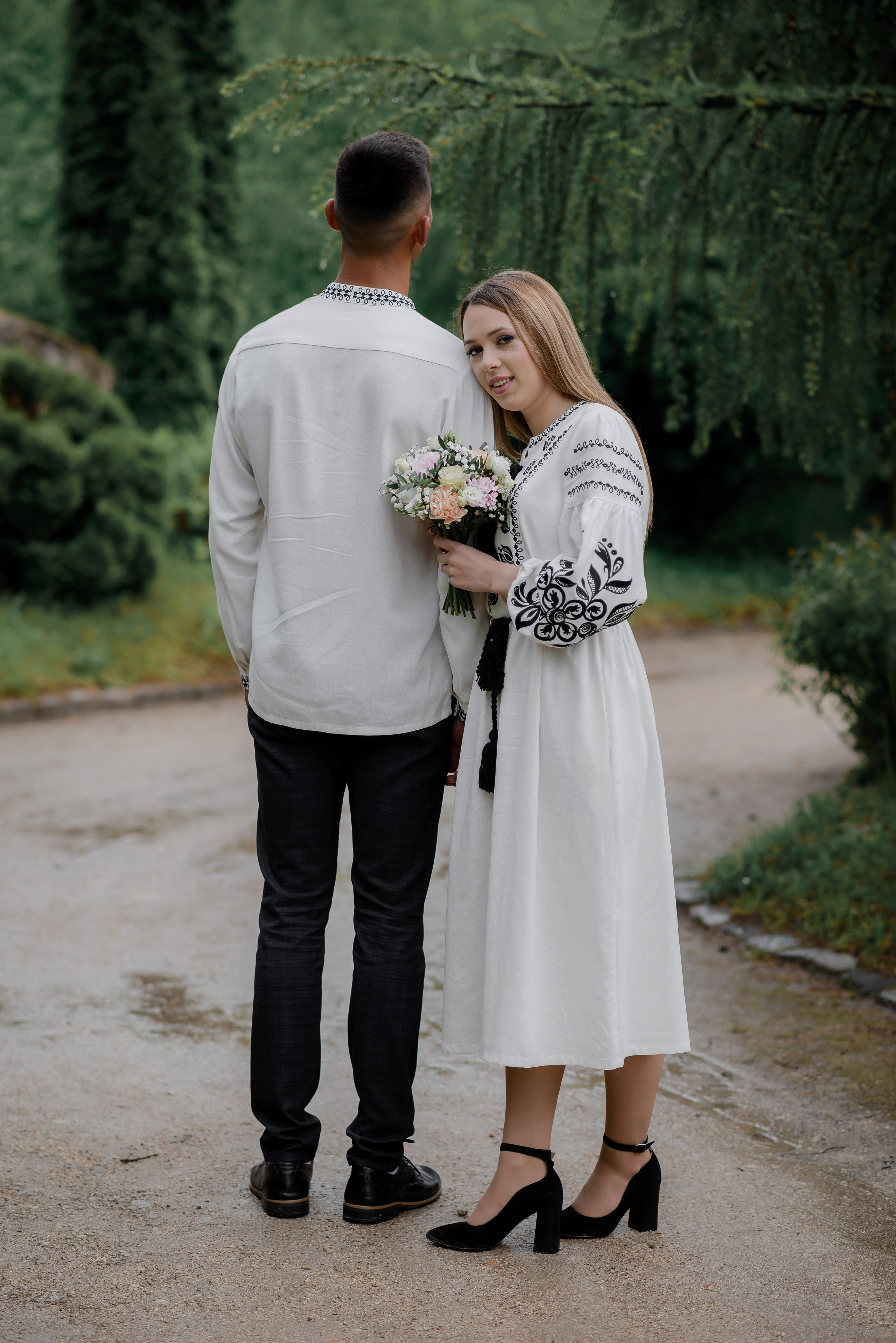 Іван та Людмила. Прогулянка на Золочівському замку. Фотограф Роман Жосу Золочів