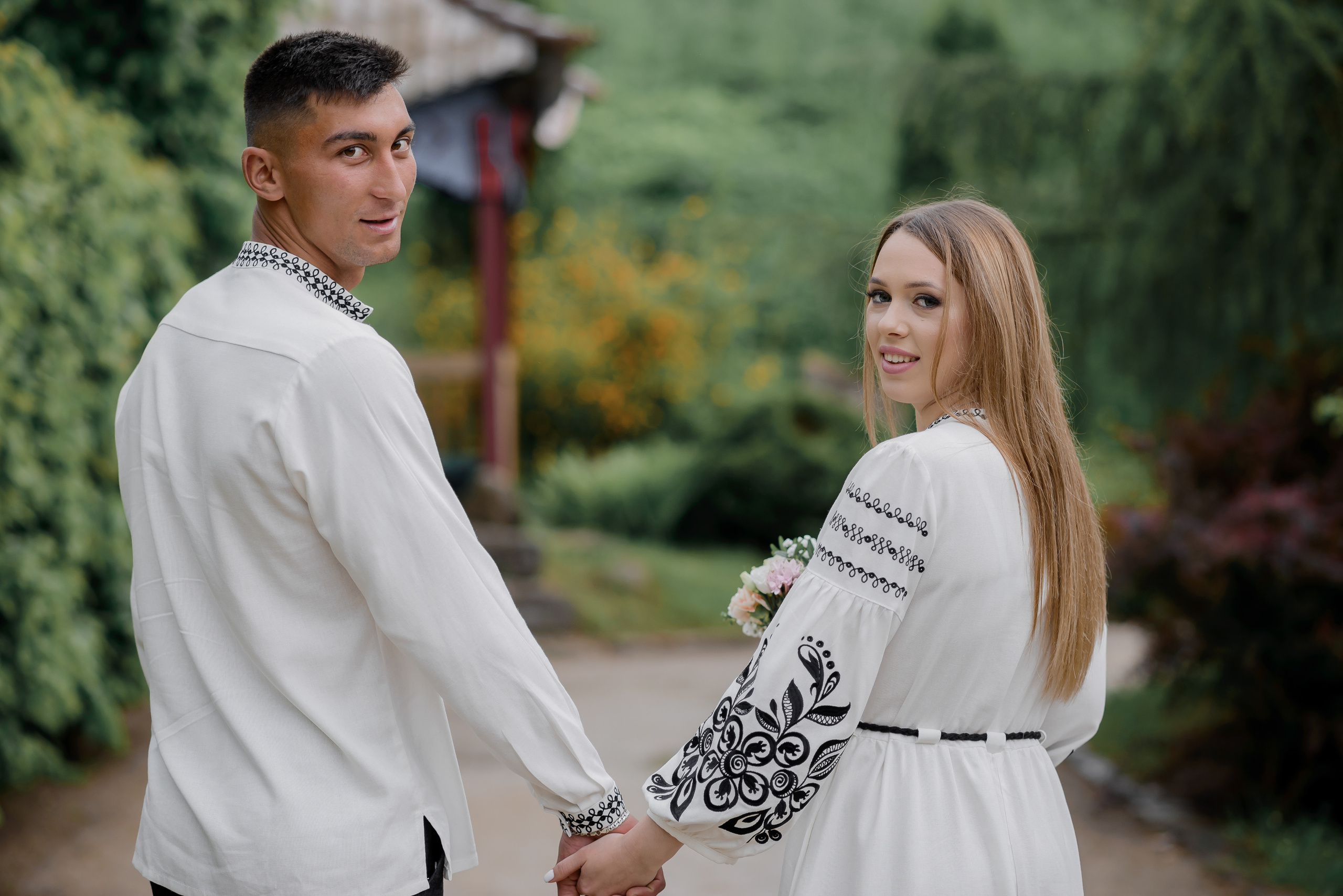 Іван та Людмила. Прогулянка на Золочівському замку. Фотограф Роман Жосу Золочів