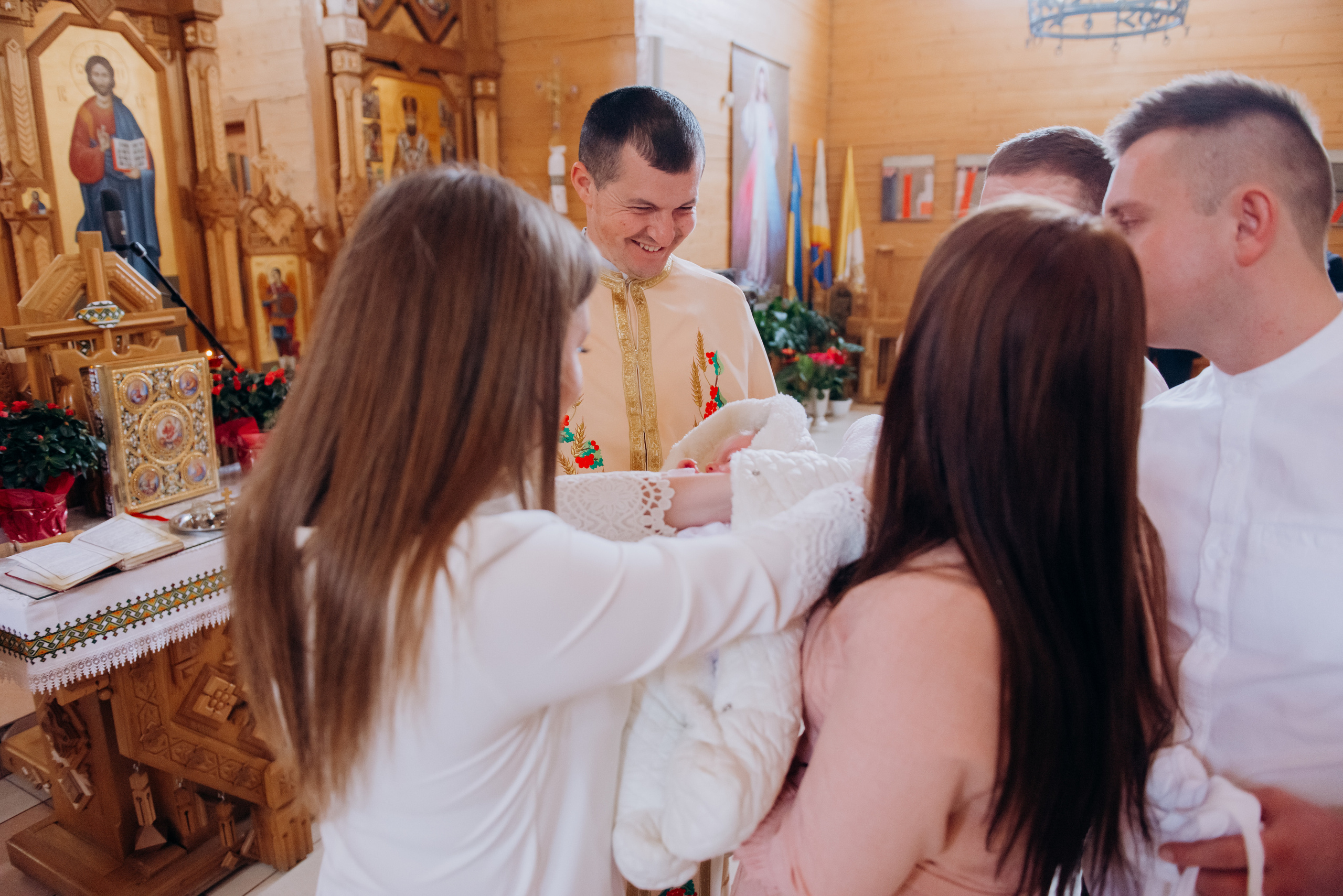 Хрещення Іларії. Фотограф Роман Жосу Золочів