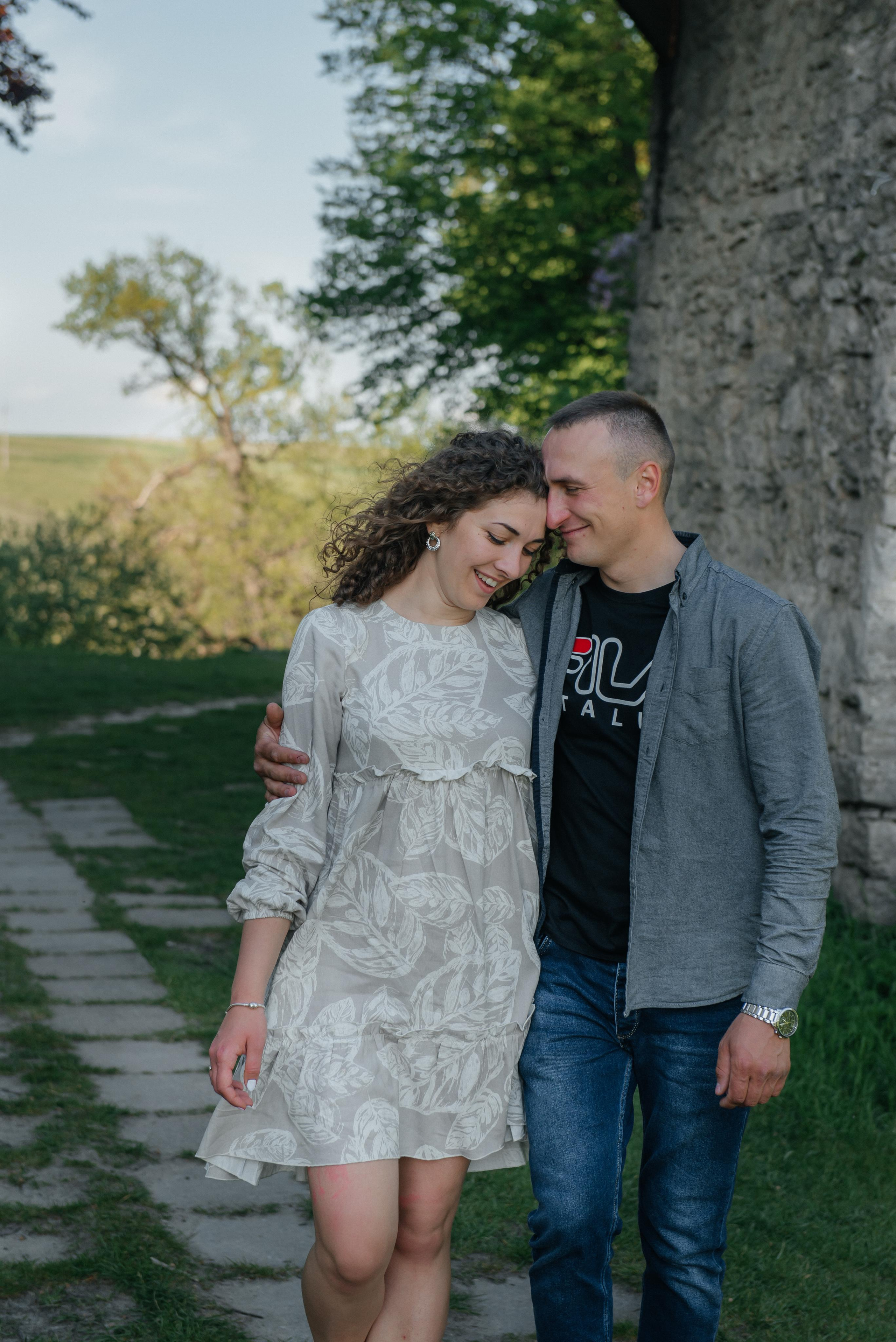 Михайло та Уляна (прогулянка). Фотограф Роман Жосу Золочів