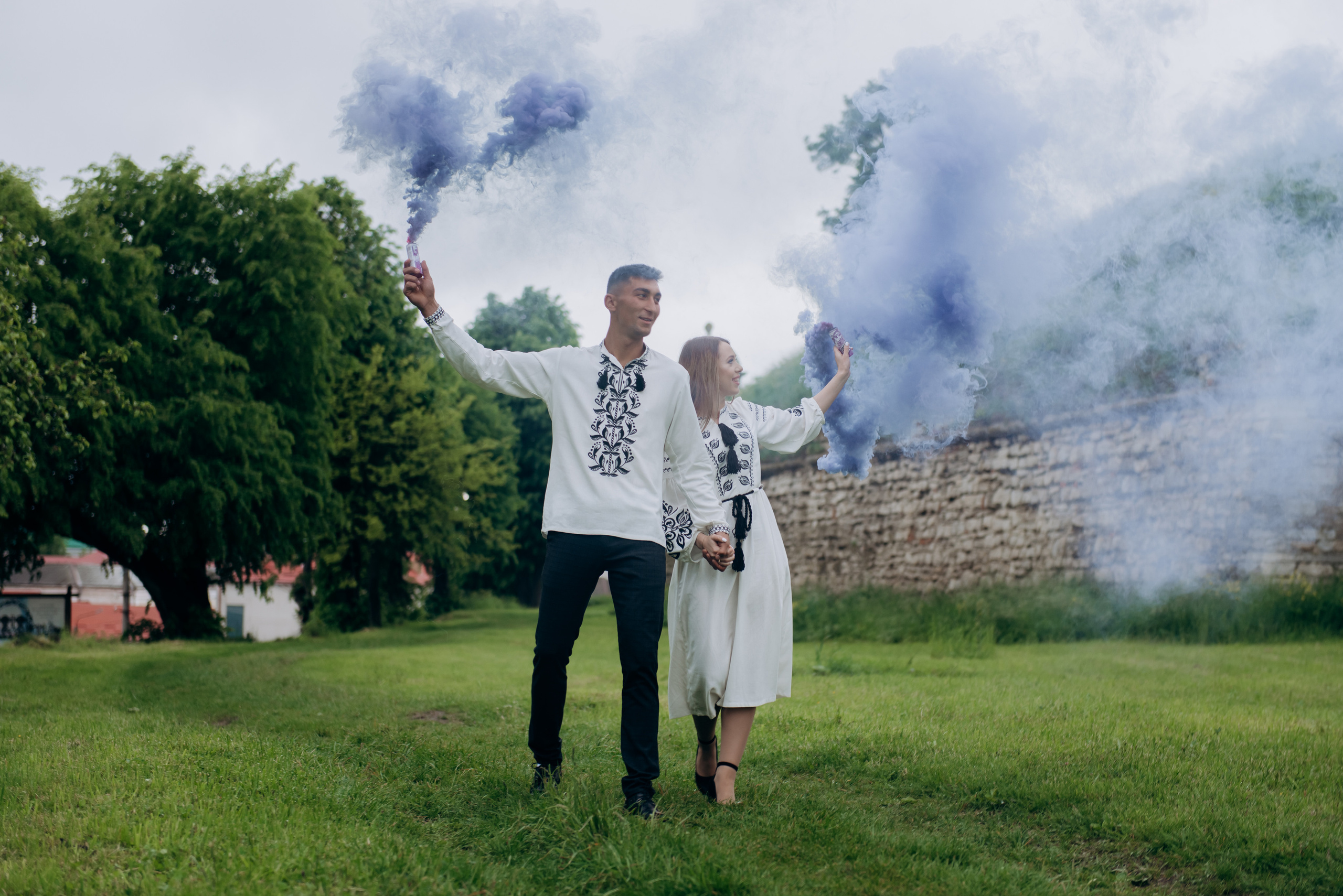 Іван та Людмила. Прогулянка на Золочівському замку. Фотограф Роман Жосу Золочів