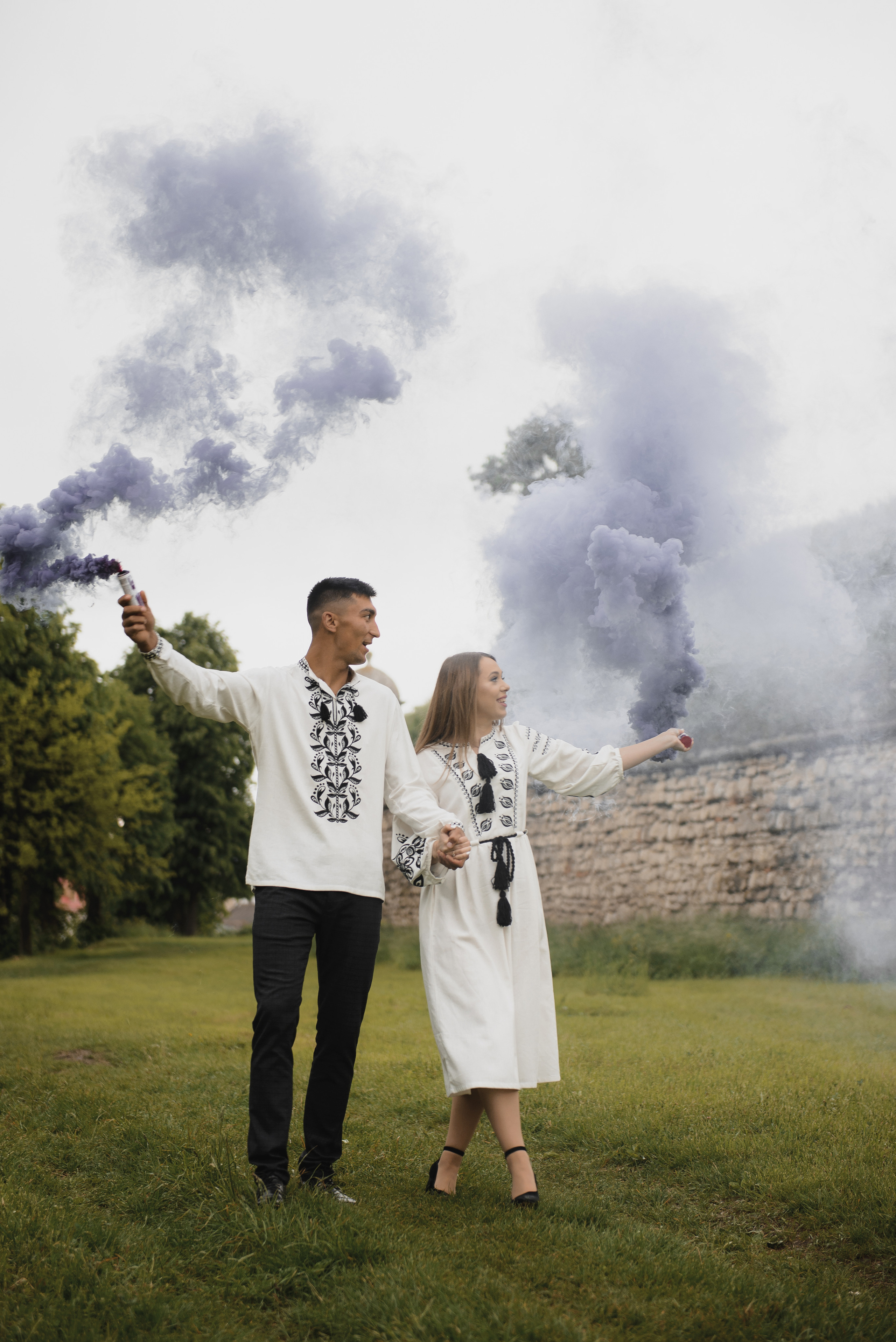 Іван та Людмила. Прогулянка на Золочівському замку. Фотограф Роман Жосу Золочів