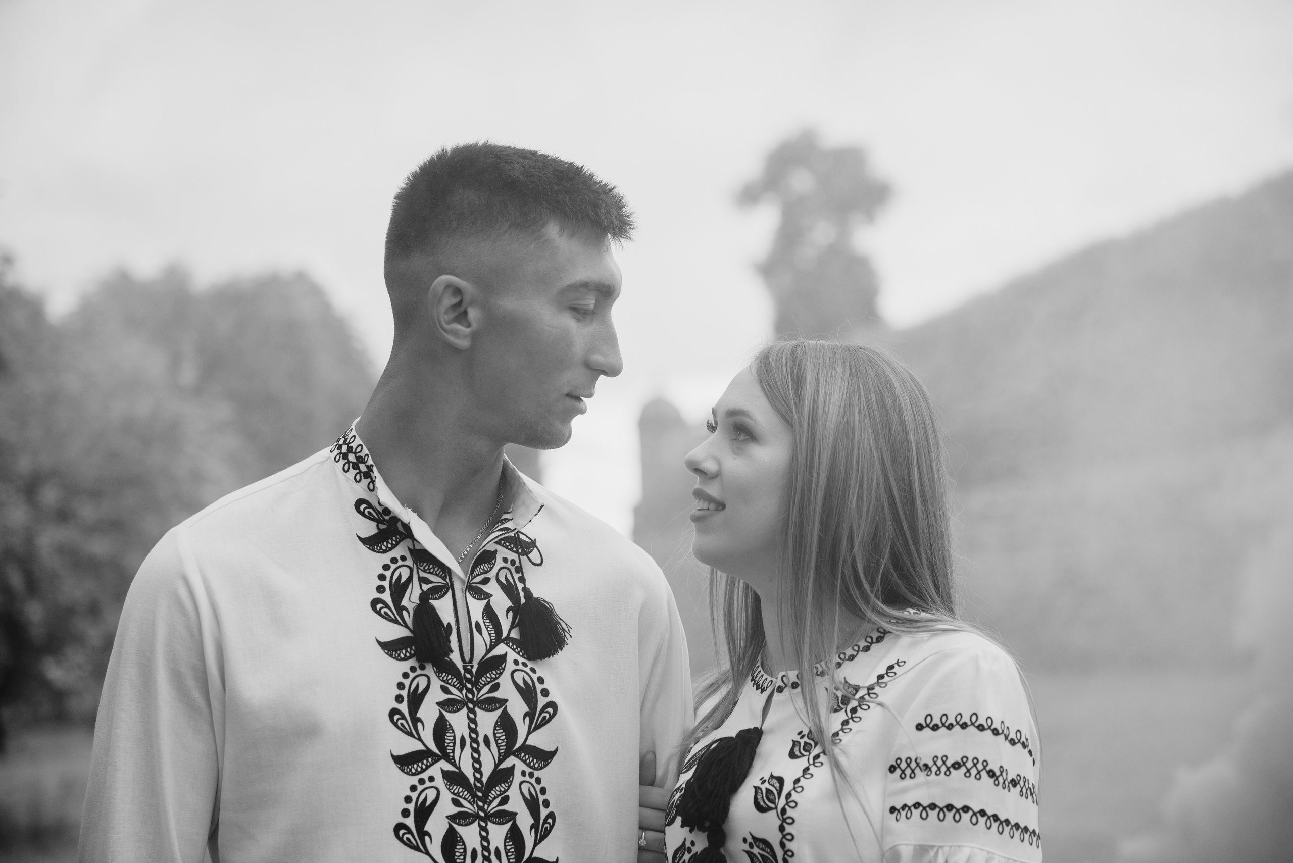 Іван та Людмила. Фотосесія на Золочівському замку. Фотограф Роман Жосу Золочів