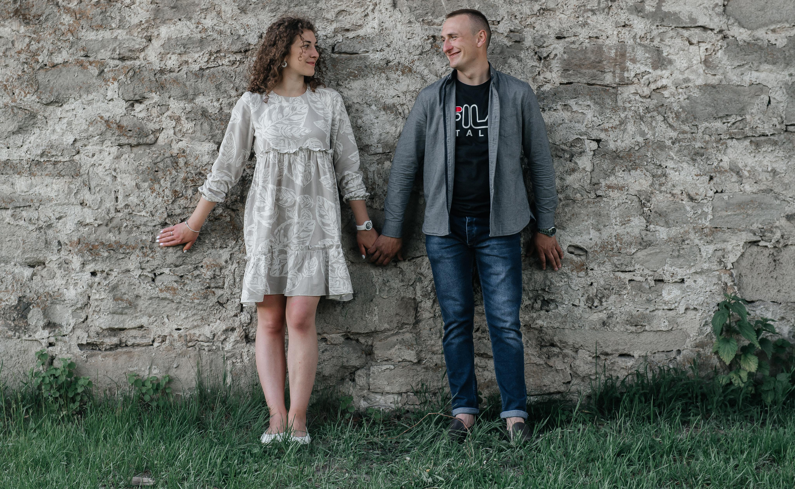 Михайло та Уляна (прогулянка). Фотограф Роман Жосу Золочів