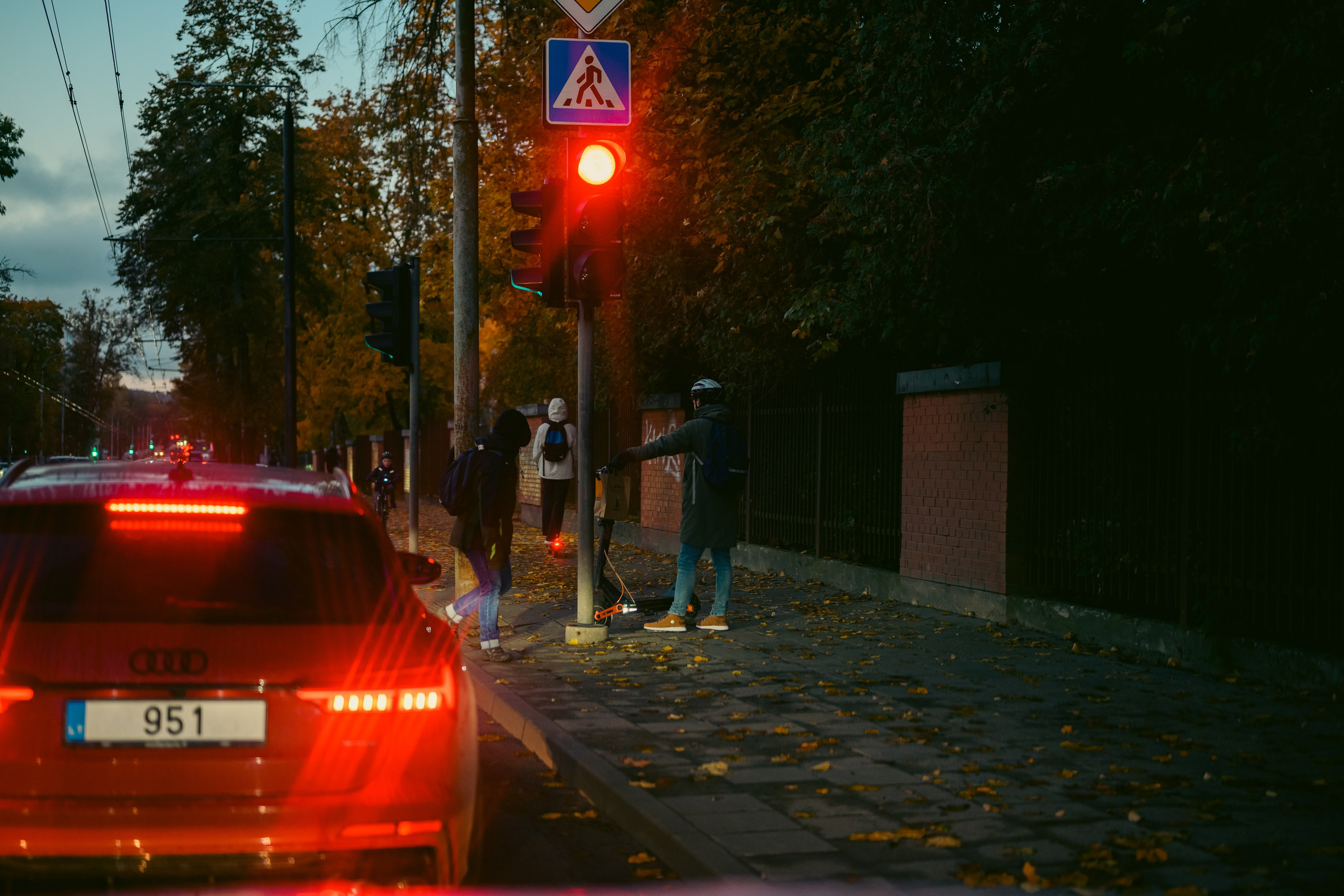 Pakeliui namo. Fotografas — Aleksandras Savickis