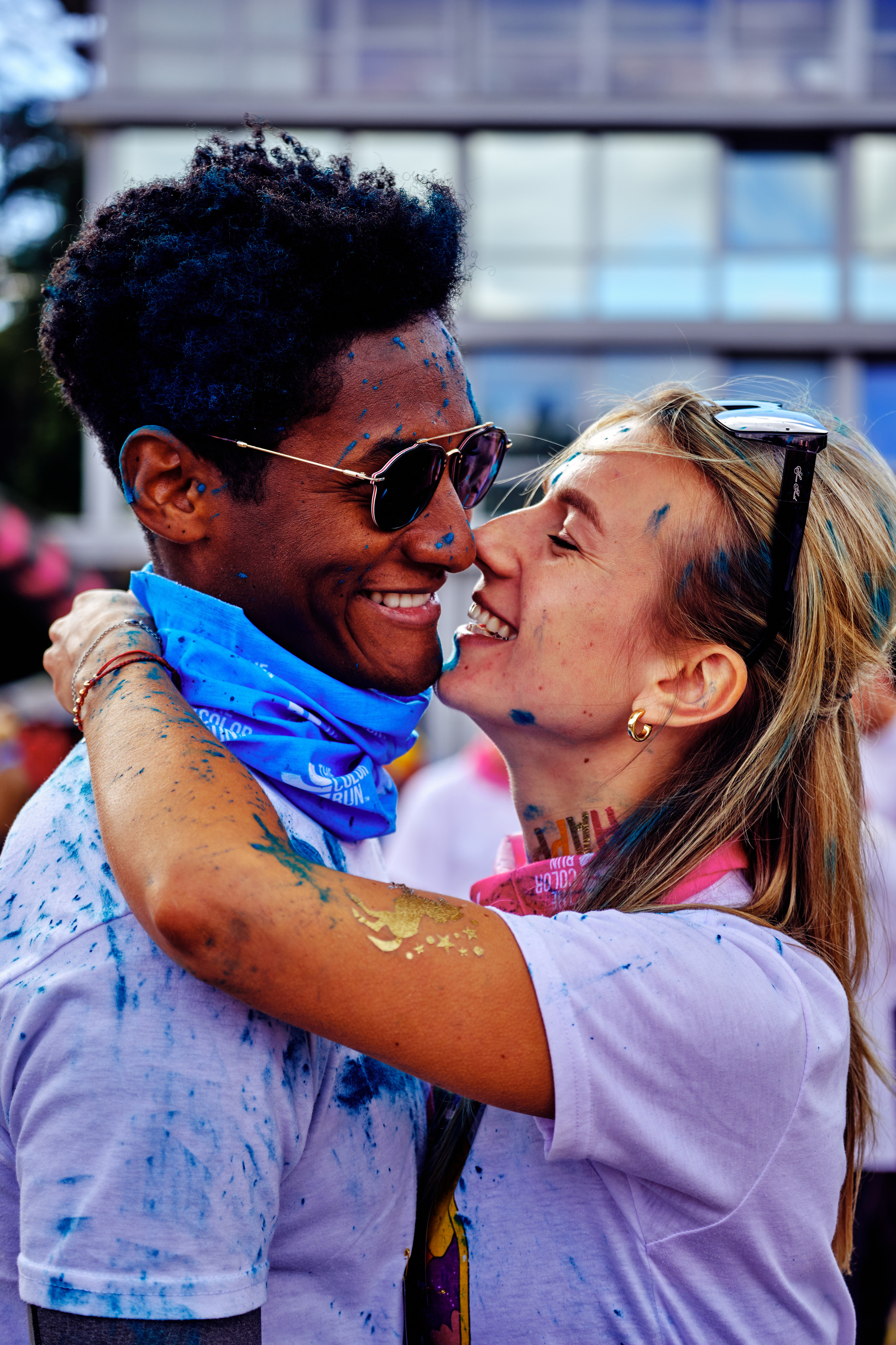 sporto fotografija, maratonas, color run