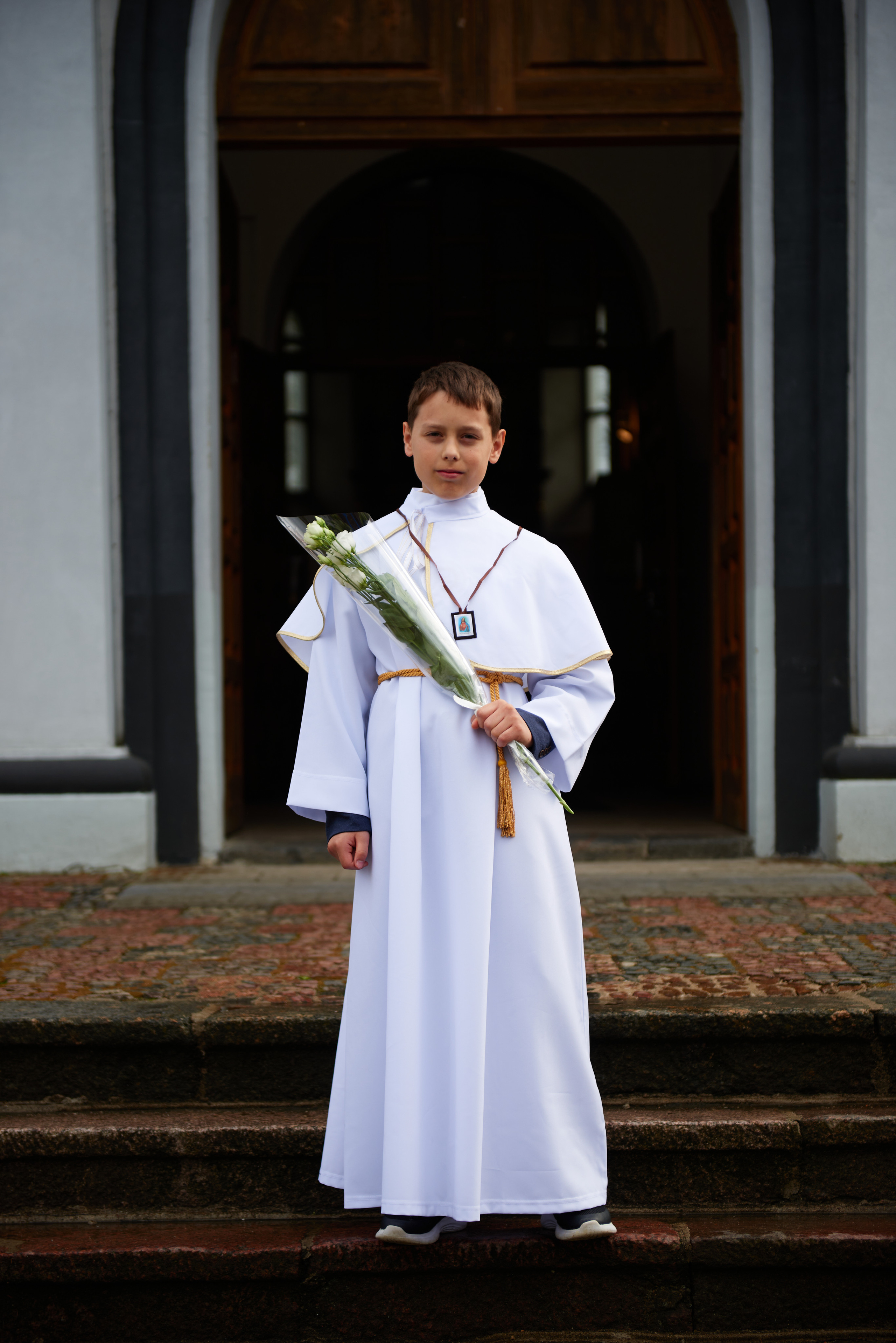 pirmoji komunija, fotosesija