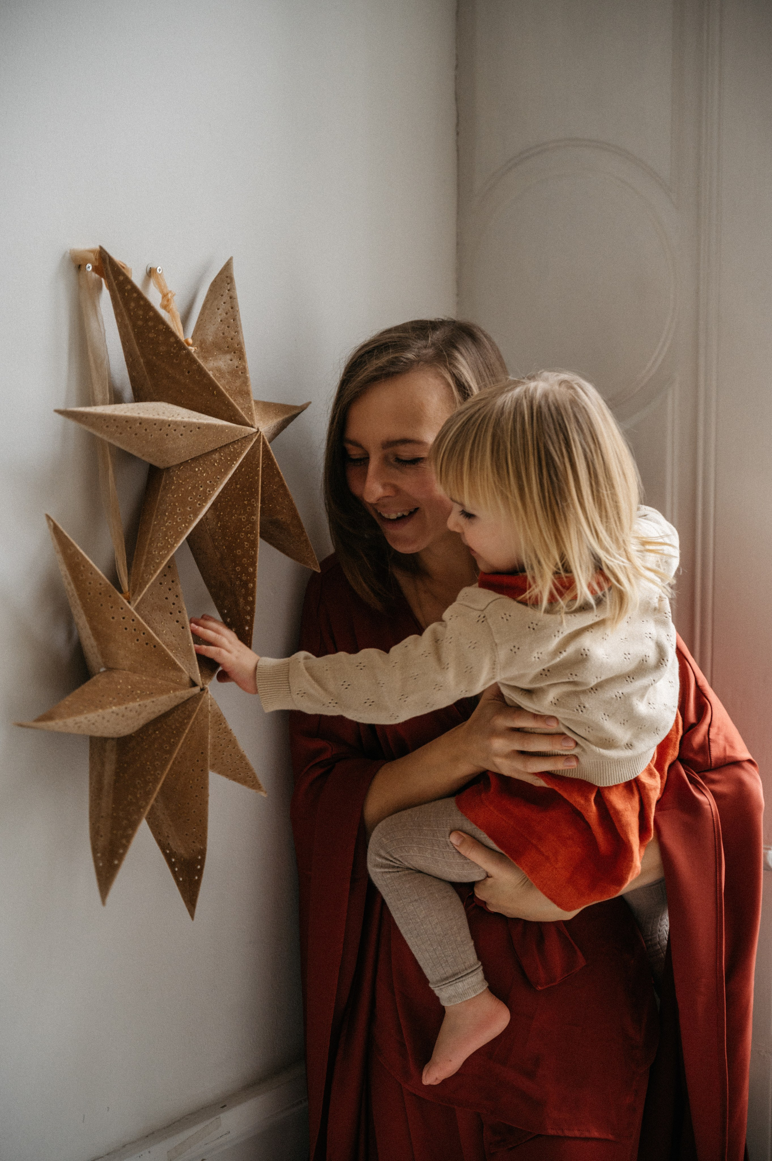 Christmas photosession in Copenhagen photostudio. Newborn, Family, Wedding photographer Copenhagen Anastasiia Sevriukova