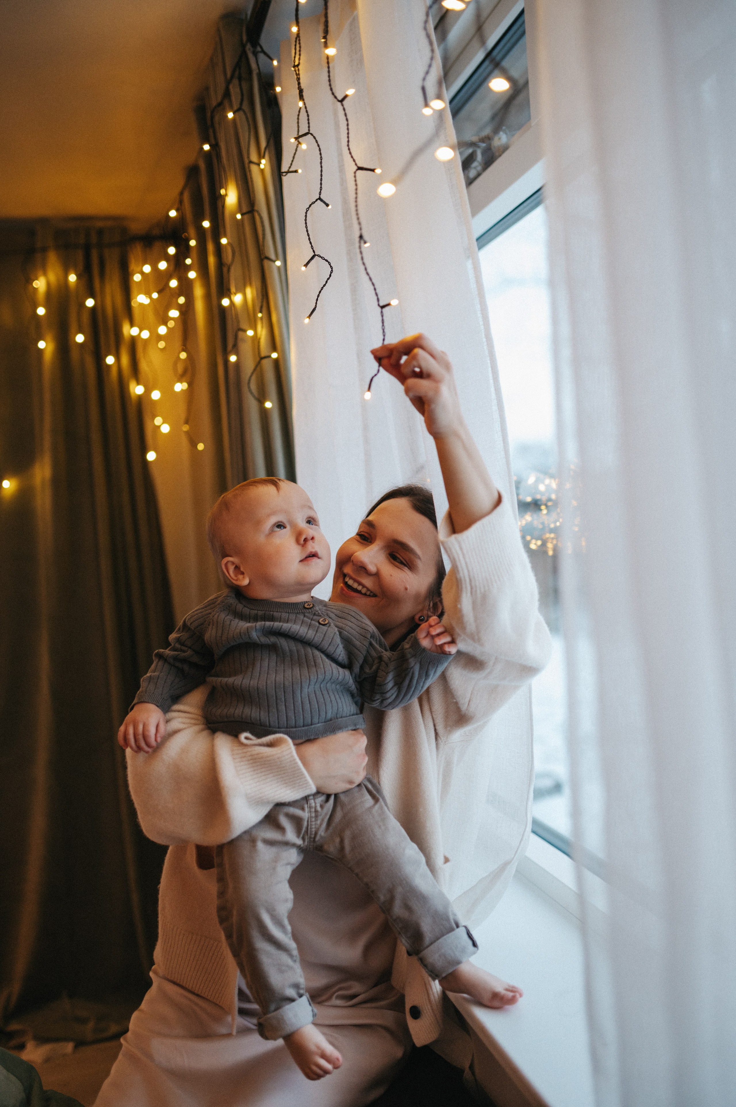 Julia, Mikkel, Teo & Orbit- Christmas story. Nyfødt, Familie, Bryllupsfotograf Copenhagen Anastasiia Sevriukova
