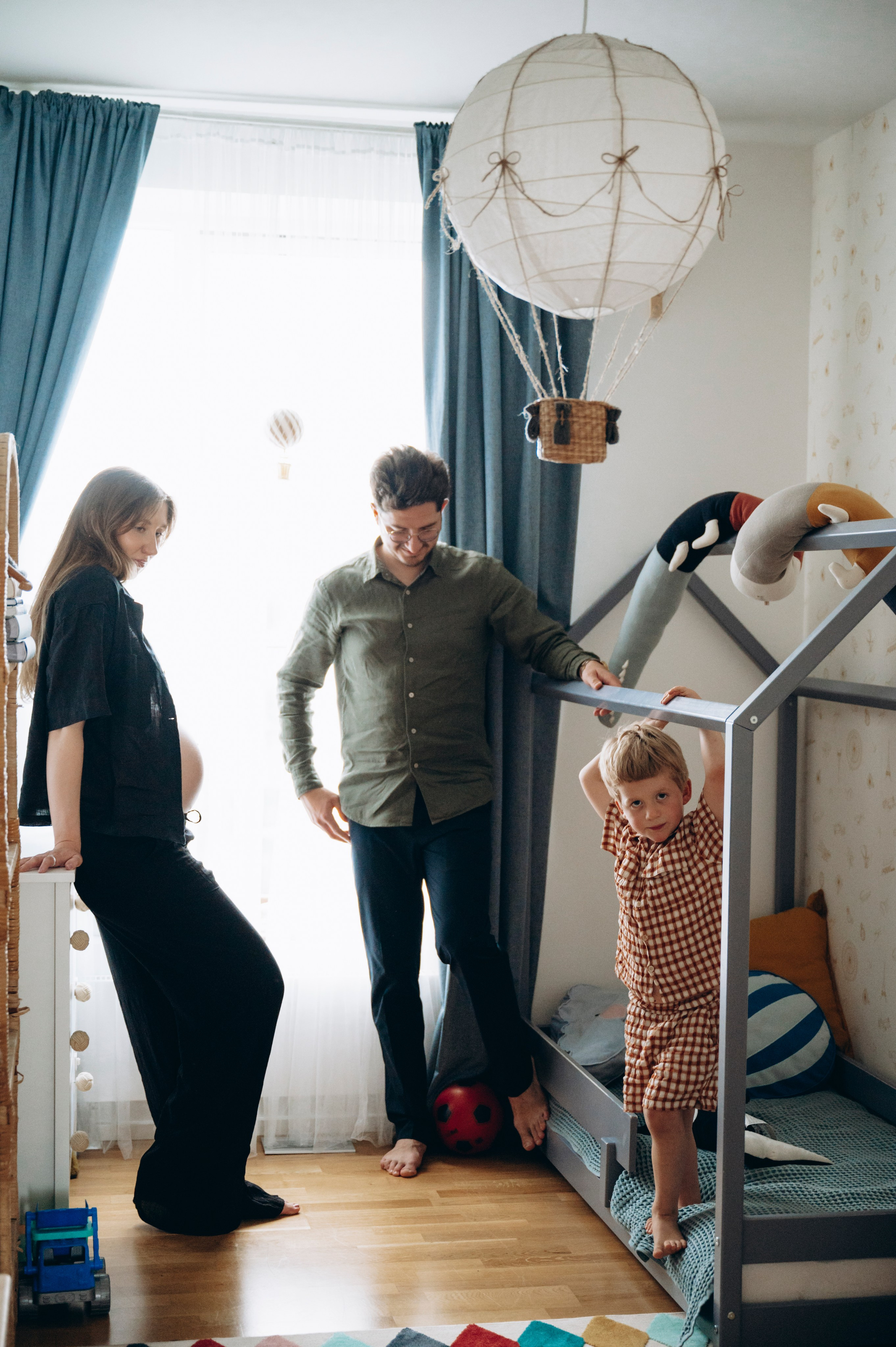 Julia -Pregnancy (in-home and Amager strand). Newborn, Family, Wedding photographer Copenhagen Anastasiia Sevriukova