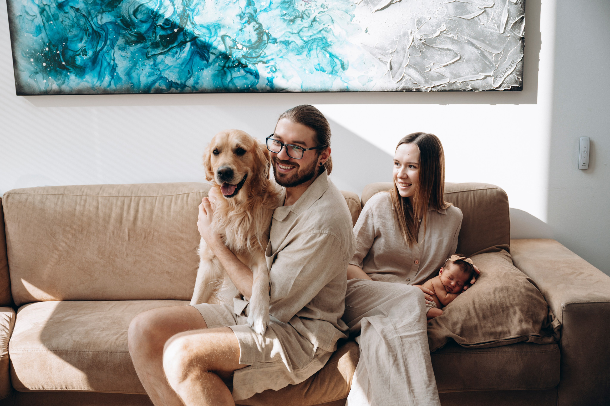 LEA. Nyfødt, Familie, Bryllupsfotograf Copenhagen Anastasiia Sevriukova