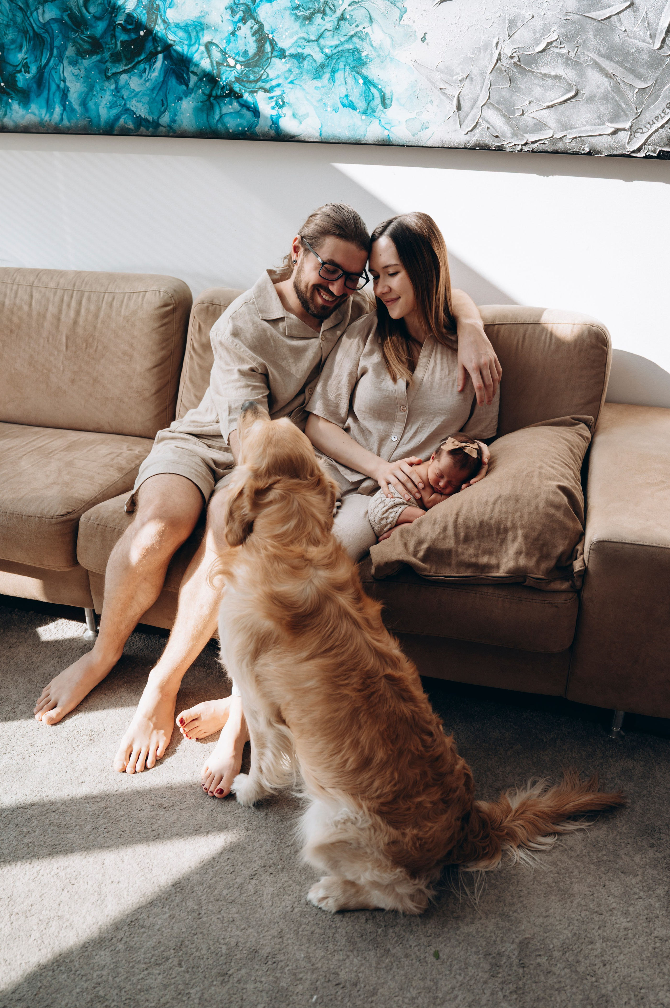 LEA. Nyfødt, Familie, Bryllupsfotograf Copenhagen Anastasiia Sevriukova