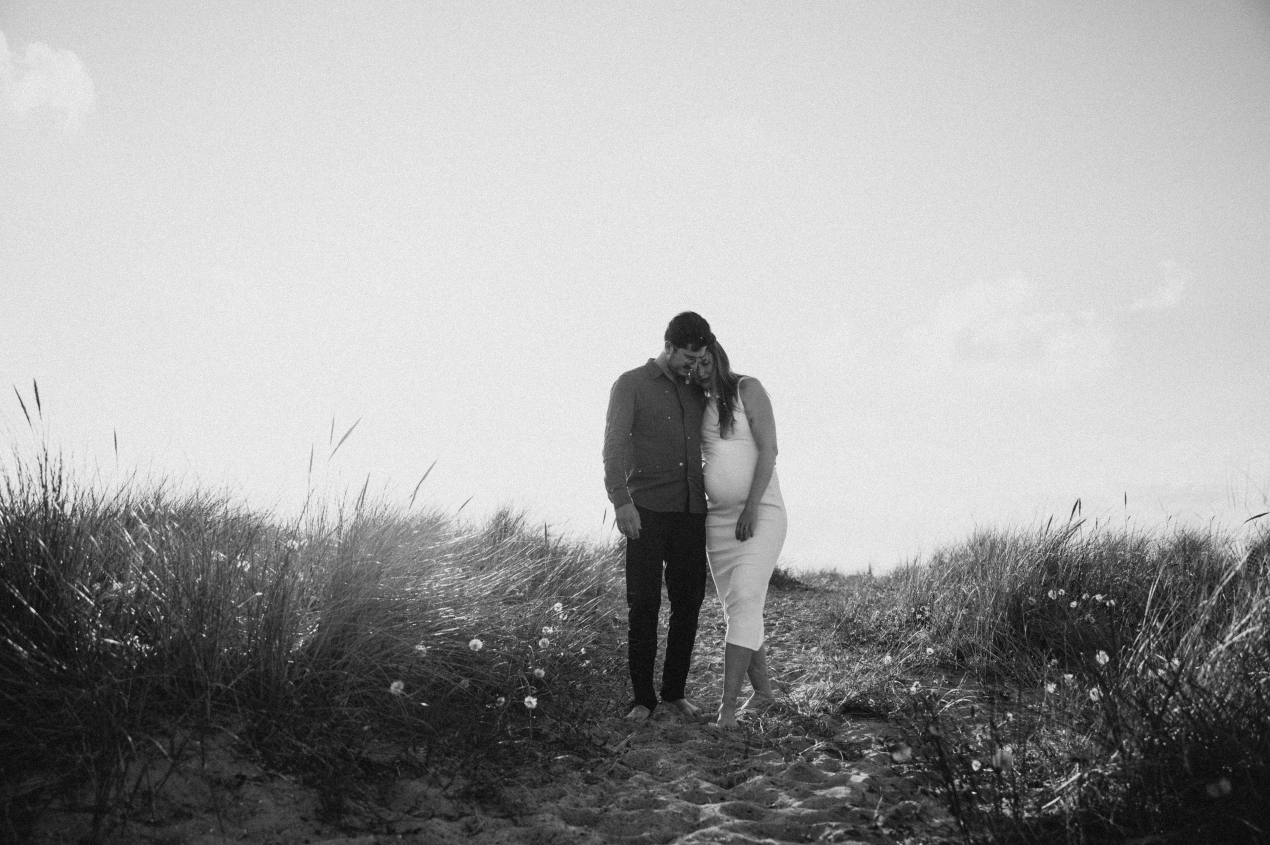 Julia -Pregnancy (in-home and Amager strand). Newborn, Family, Wedding photographer Copenhagen Anastasiia Sevriukova