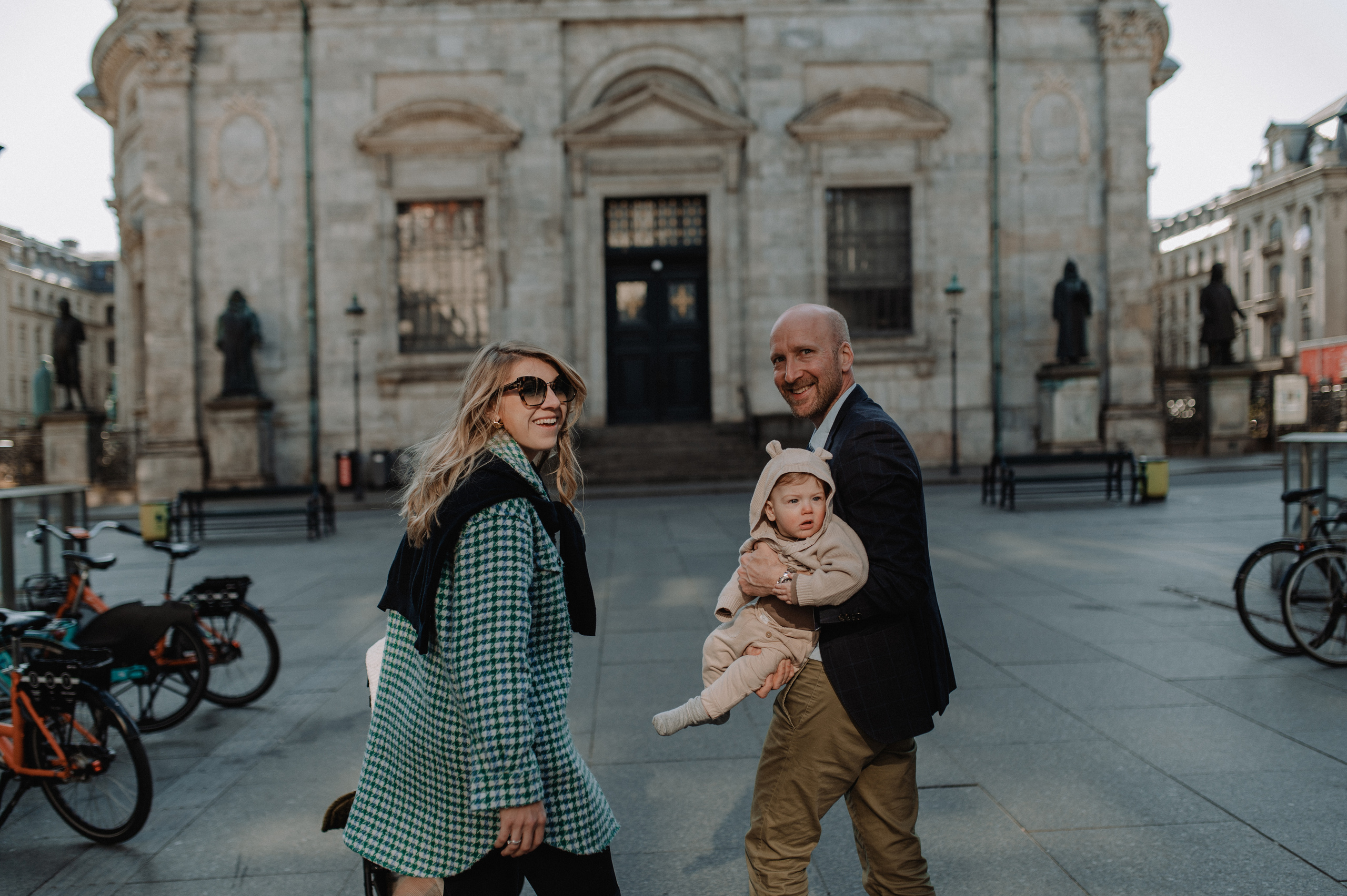 Family visit to Copenhagen. Nyfødt, Familie, Bryllupsfotograf Copenhagen Anastasiia Sevriukova