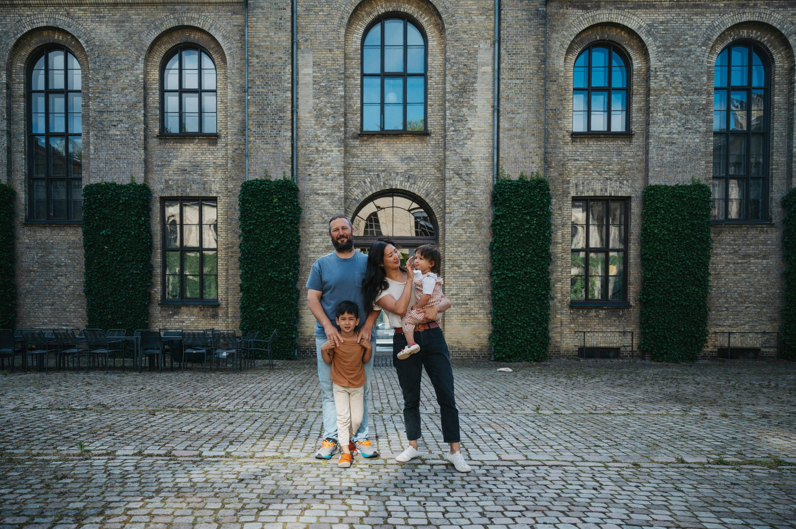 Linda, Steve, Reggie & Gigi. Nyfødt, Familie, Bryllupsfotograf Copenhagen Anastasiia Sevriukova