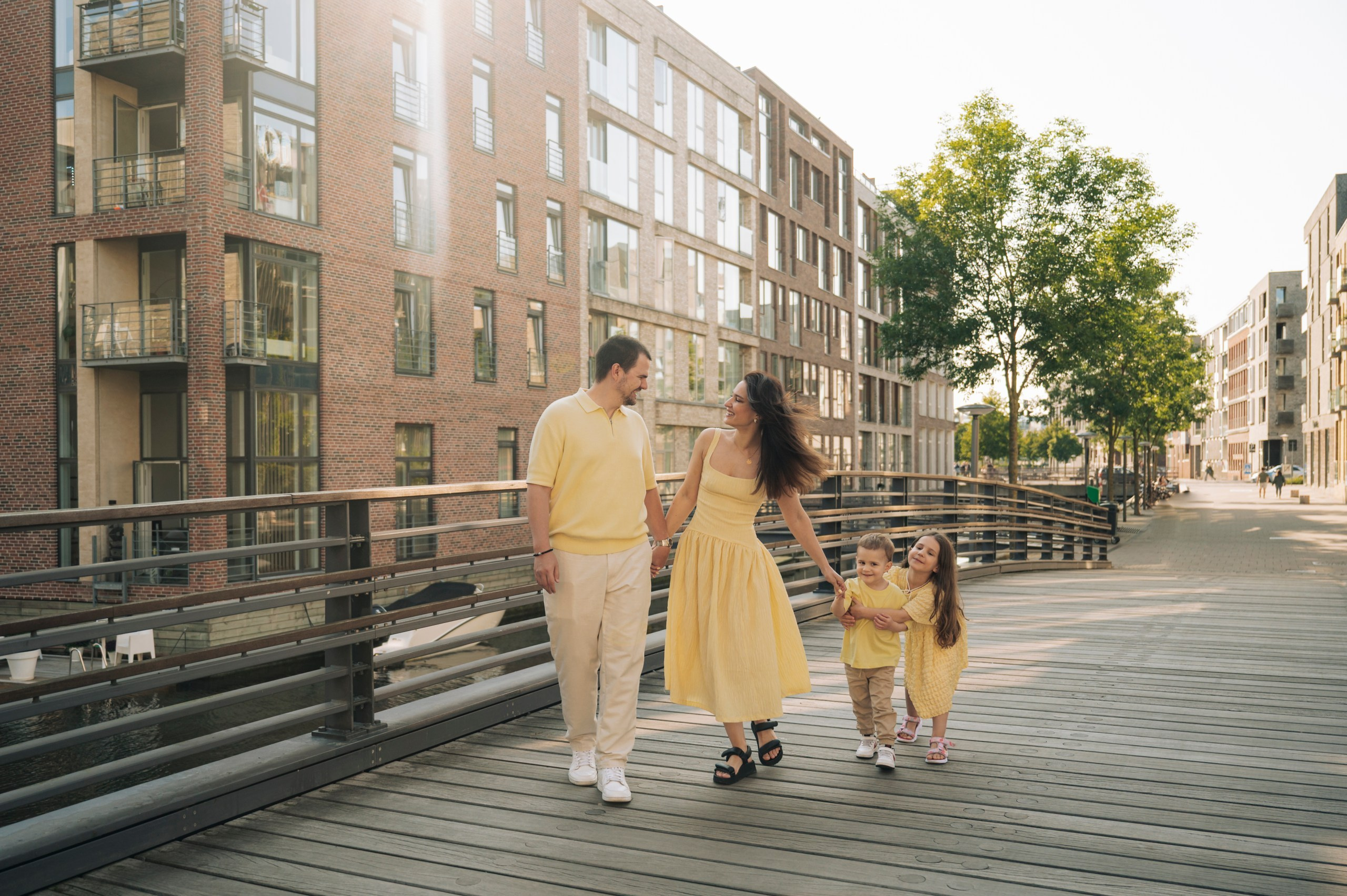 Yellow summer on Sydhavn. Newborn, Family, Wedding photographer Copenhagen Anastasiia Sevriukova