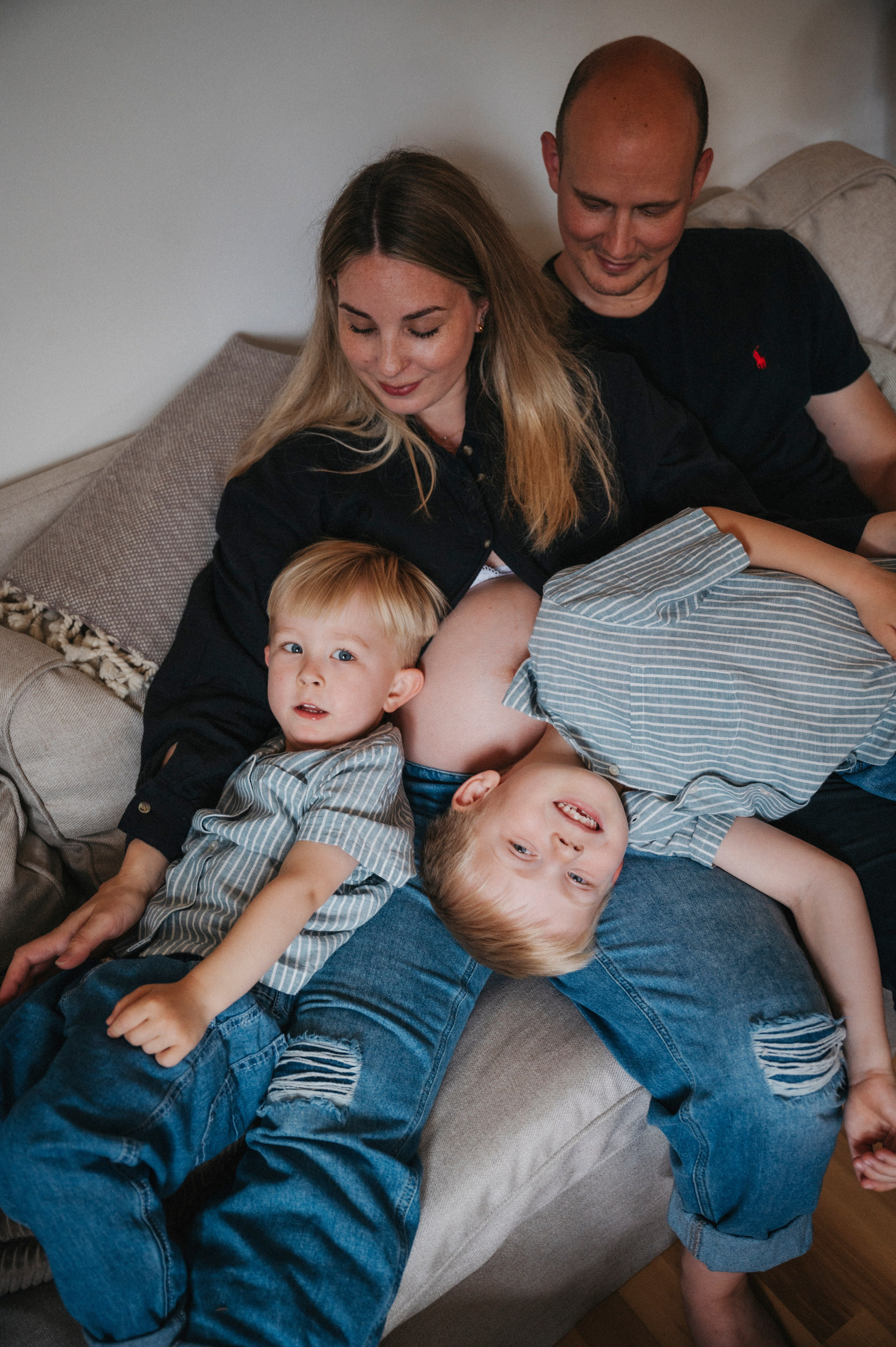 Signe & family. Nyfødt, Familie, Bryllupsfotograf Copenhagen Anastasiia Sevriukova