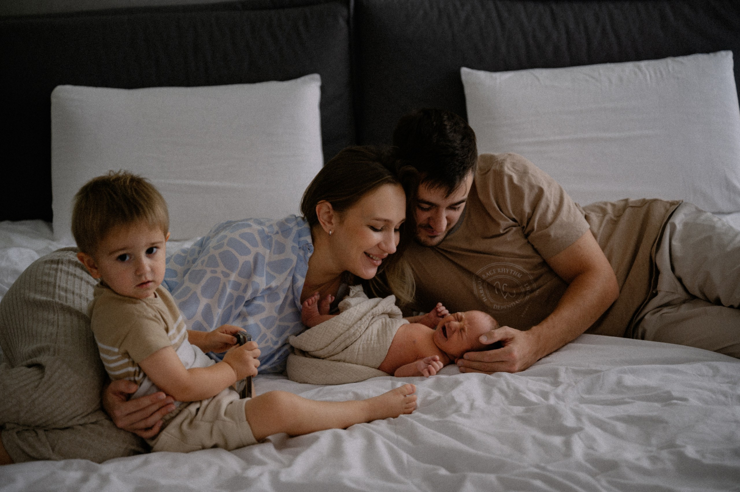 Little Mark. Nyfødt, Familie, Bryllupsfotograf Copenhagen Anastasiia Sevriukova