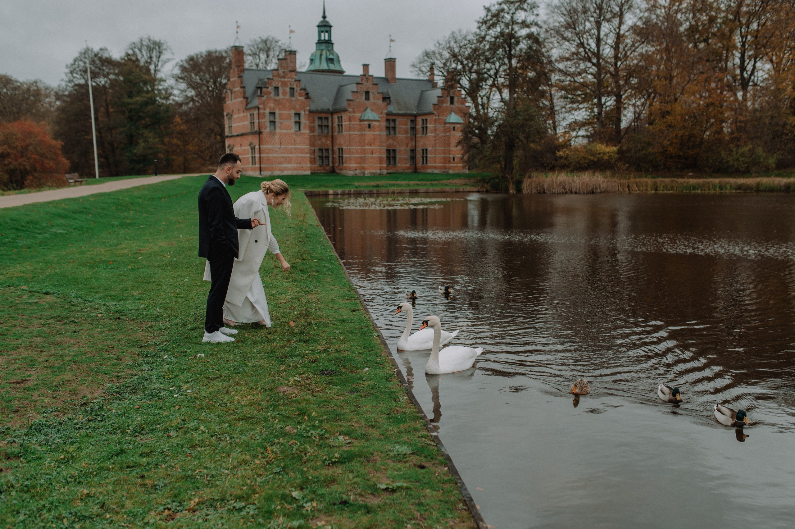 KATYA & DAVID- Elopement in Hillerød. Nyfødt, Familie, Bryllupsfotograf Copenhagen Anastasiia Sevriukova