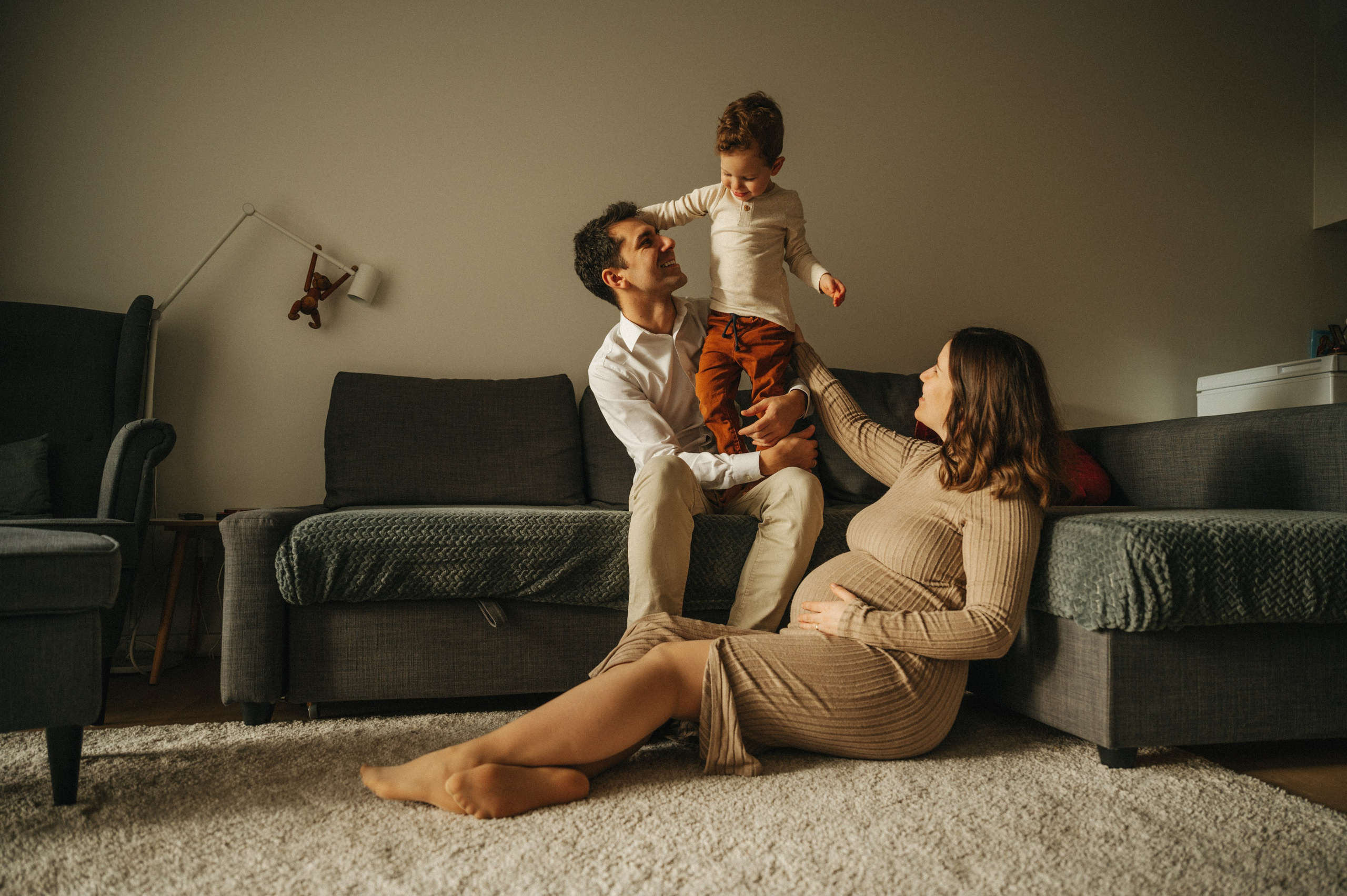 Awaiting for second baby. Nyfødt, Familie, Bryllupsfotograf Copenhagen Anastasiia Sevriukova