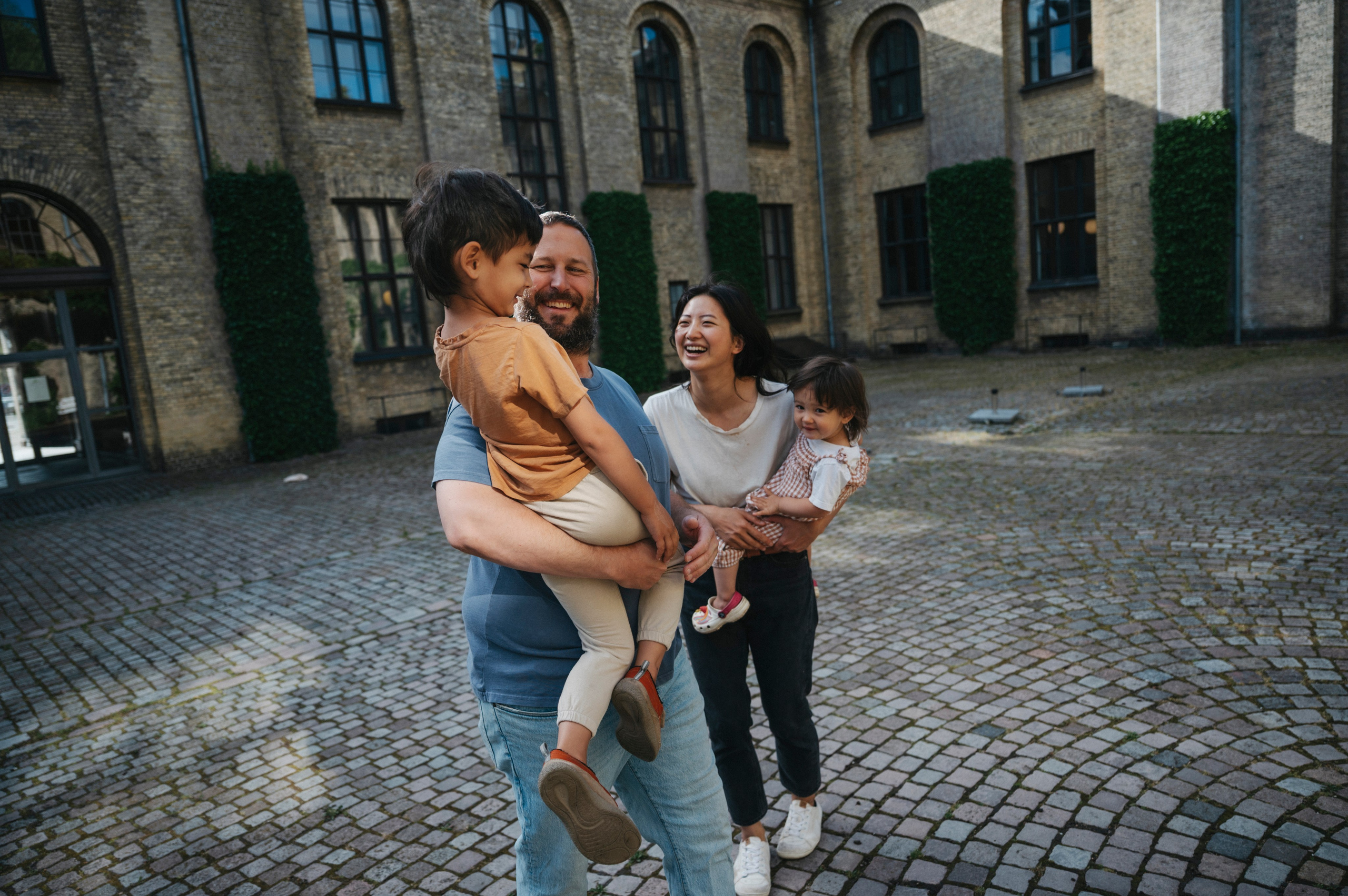 Linda, Steve, Reggie & Gigi. Nyfødt, Familie, Bryllupsfotograf Copenhagen Anastasiia Sevriukova
